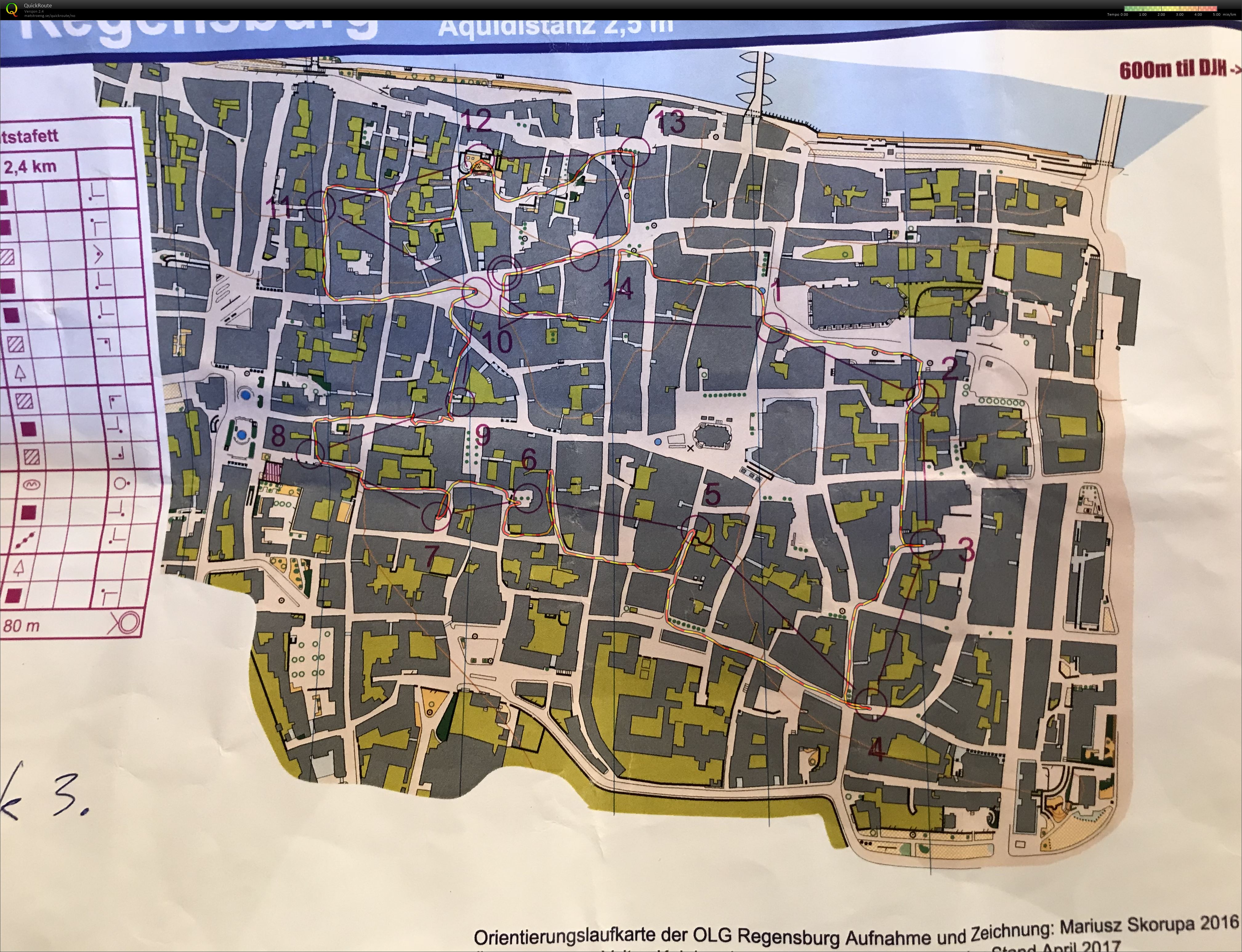 Sprintstafett Regensburg etp3 (02.10.2017)