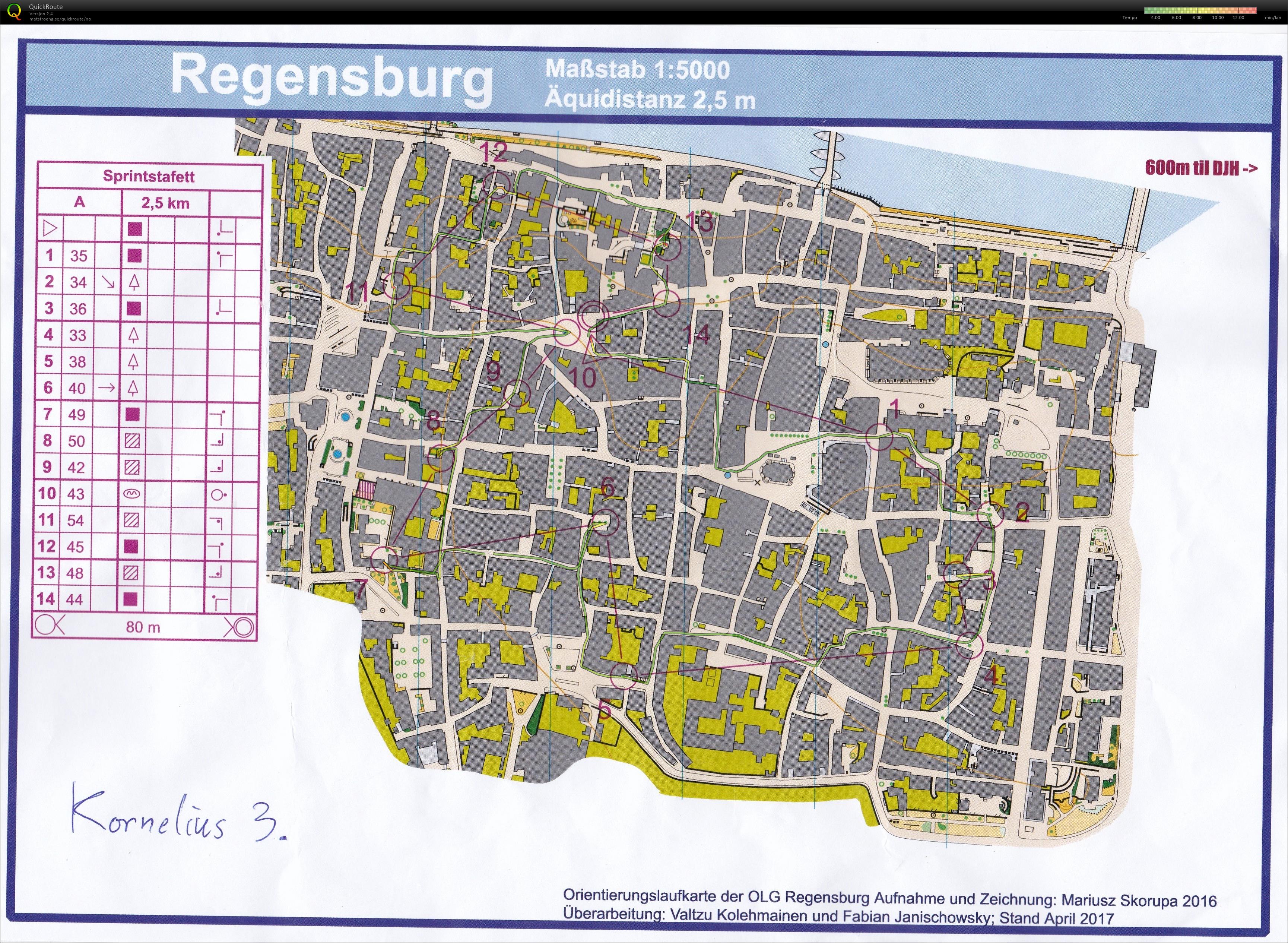 Sprintstafett Regensburg 3.etp (02.10.2017)