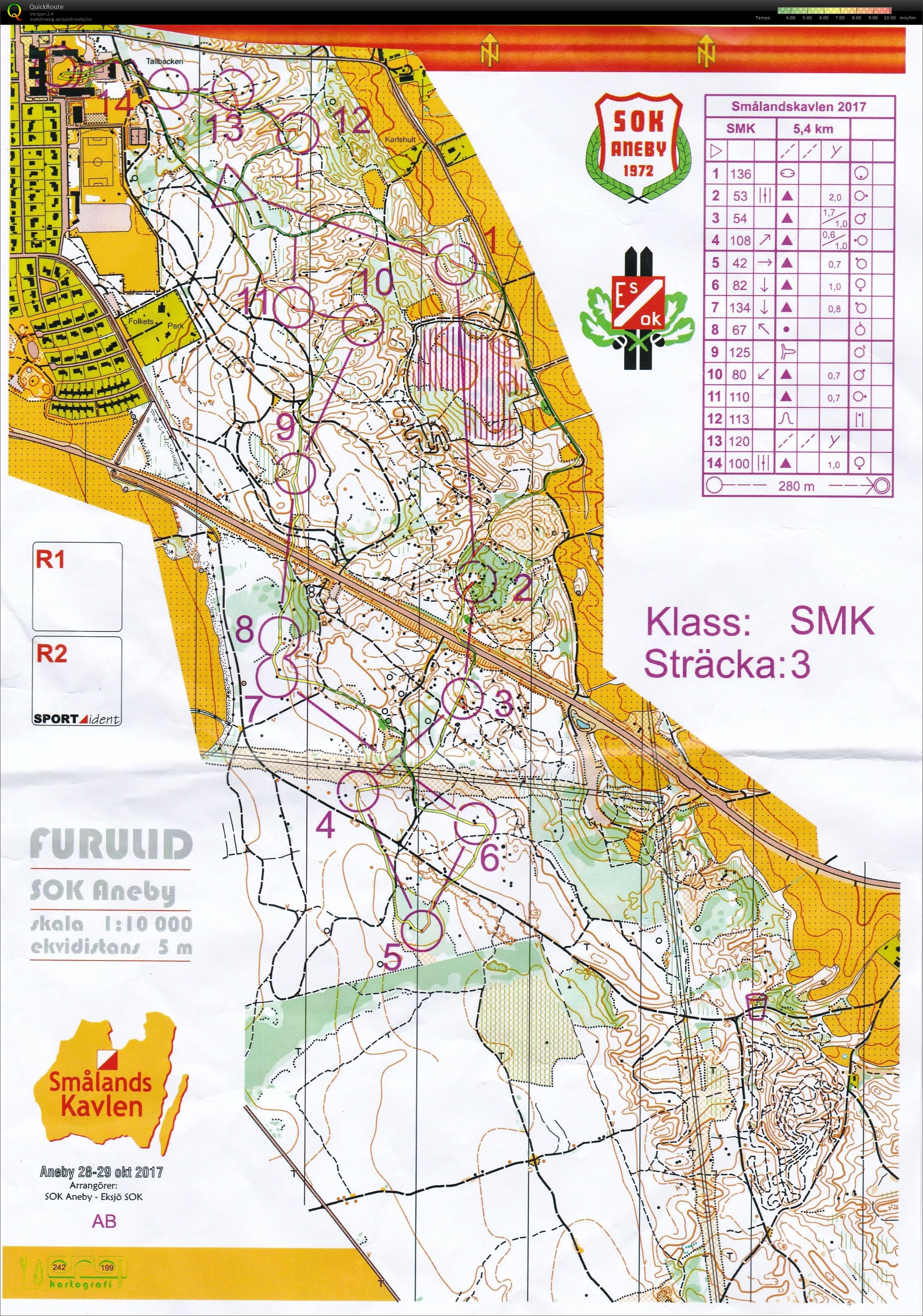 Smålandskavlen 3.etappe Open (2017-10-29)