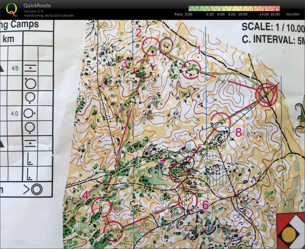 O-intervall Torre de Coelheiros 3 (16.02.2018)