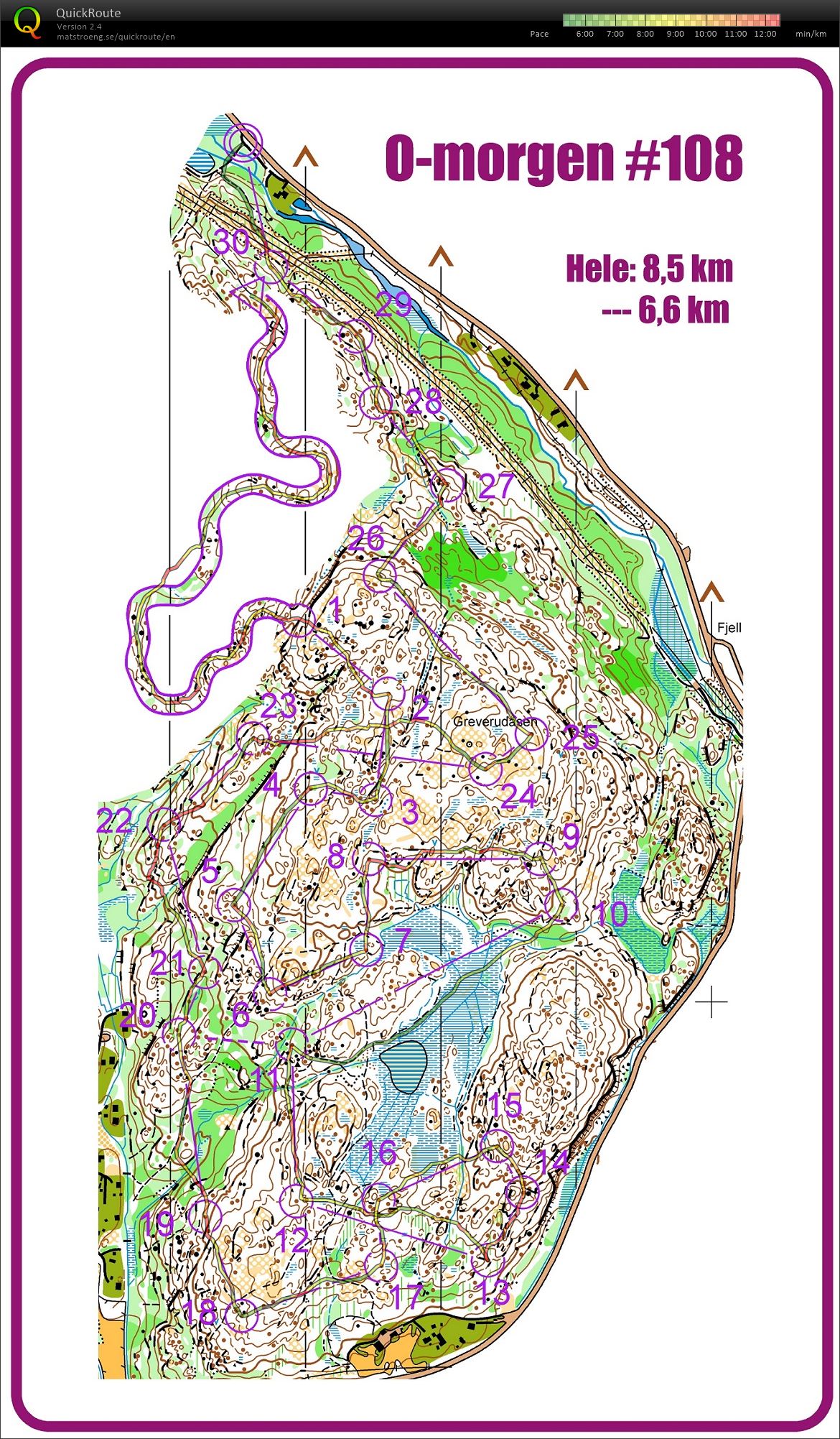 O-morgen Greverudåsen (02.05.2018)