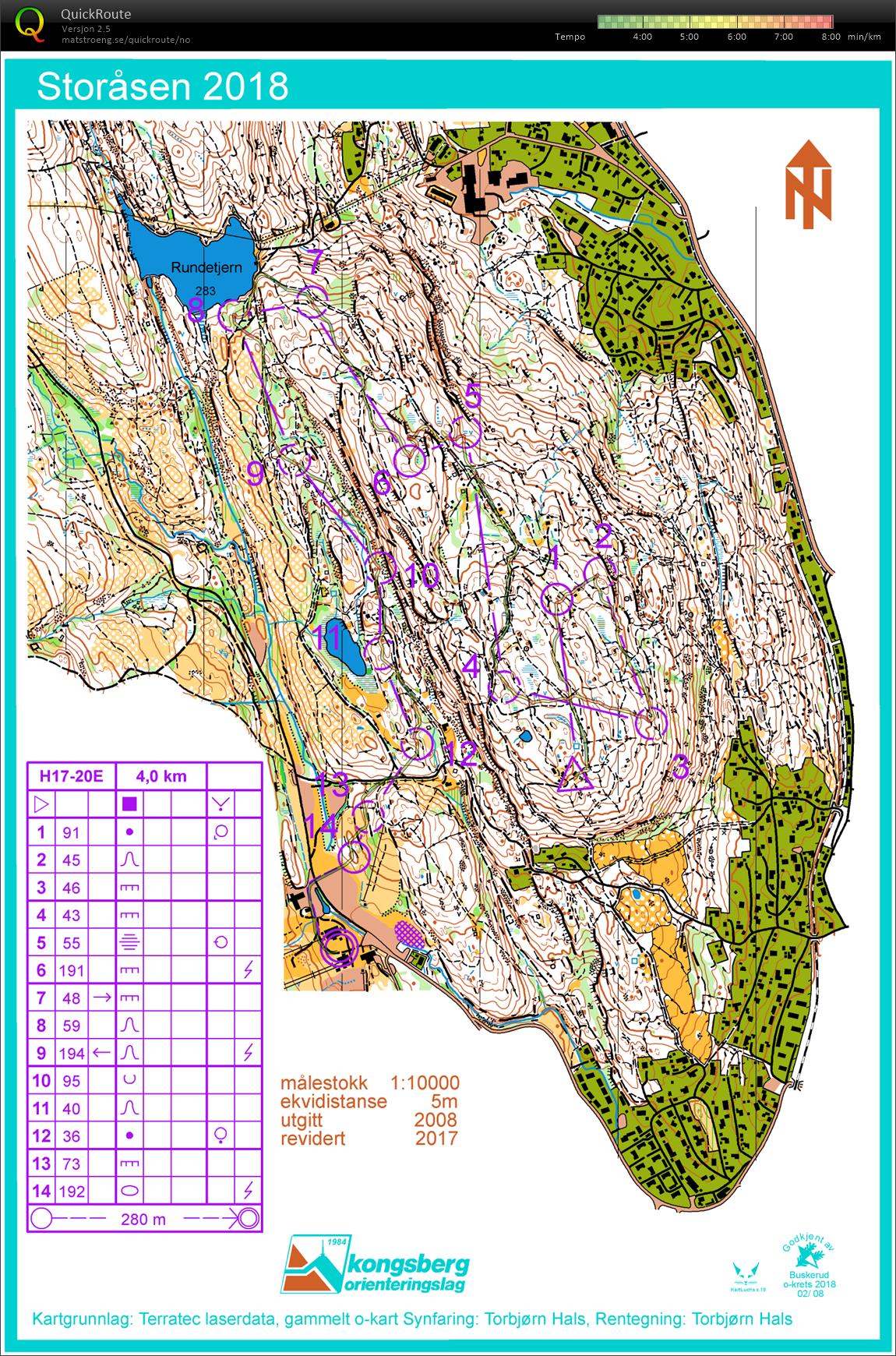 Pinseløp dag 3. JWOC test mellom (2018-05-21)