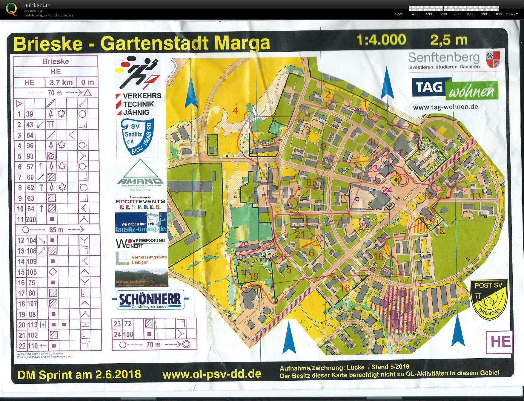 DM Sprint (Senftenberg) (02.06.2018)
