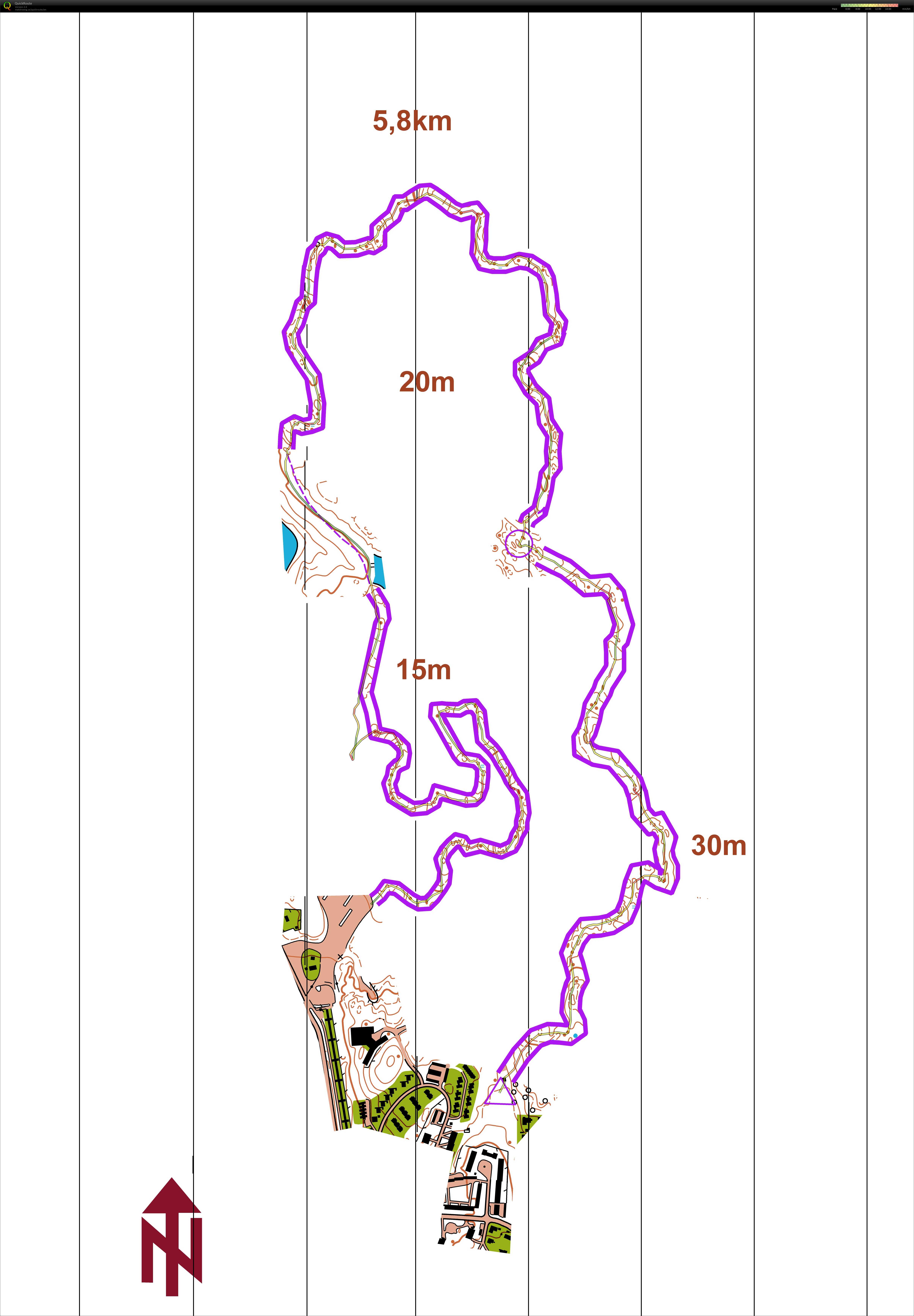 Korridortrening fra Kollbanen (2018-06-07)