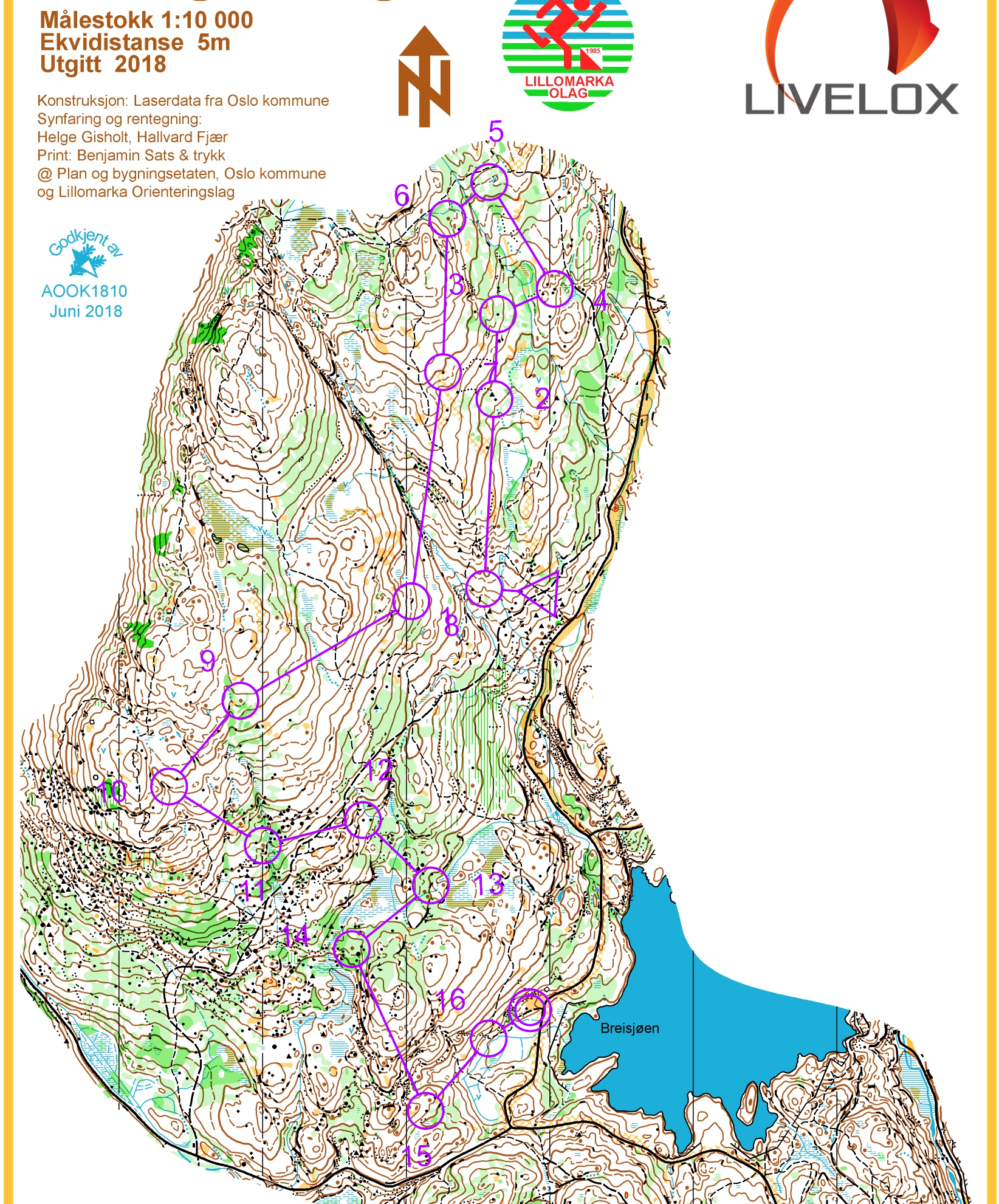 Gromløpet - KM mellom (09.06.2018)