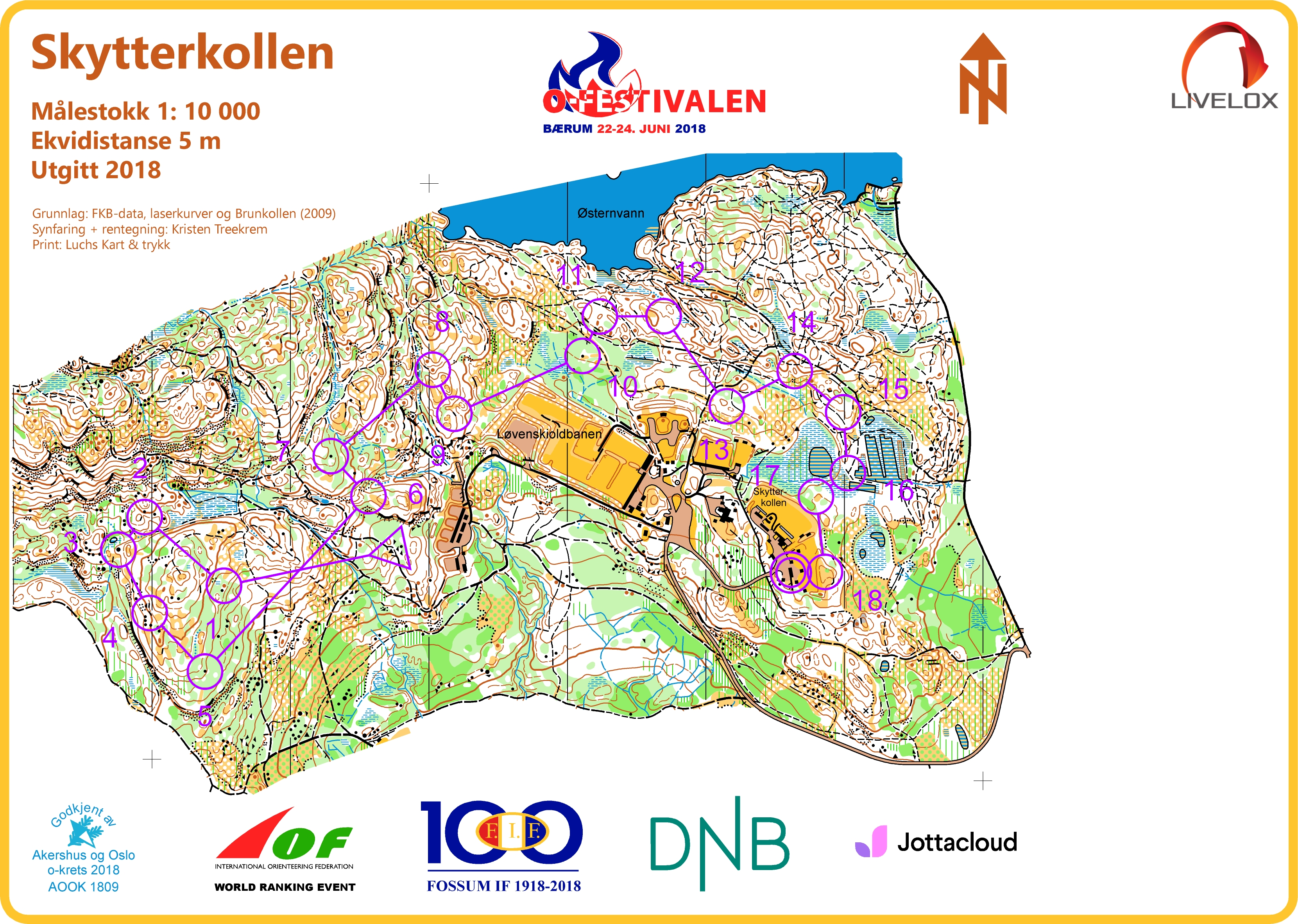 O-festivalen mellom (24.06.2018)