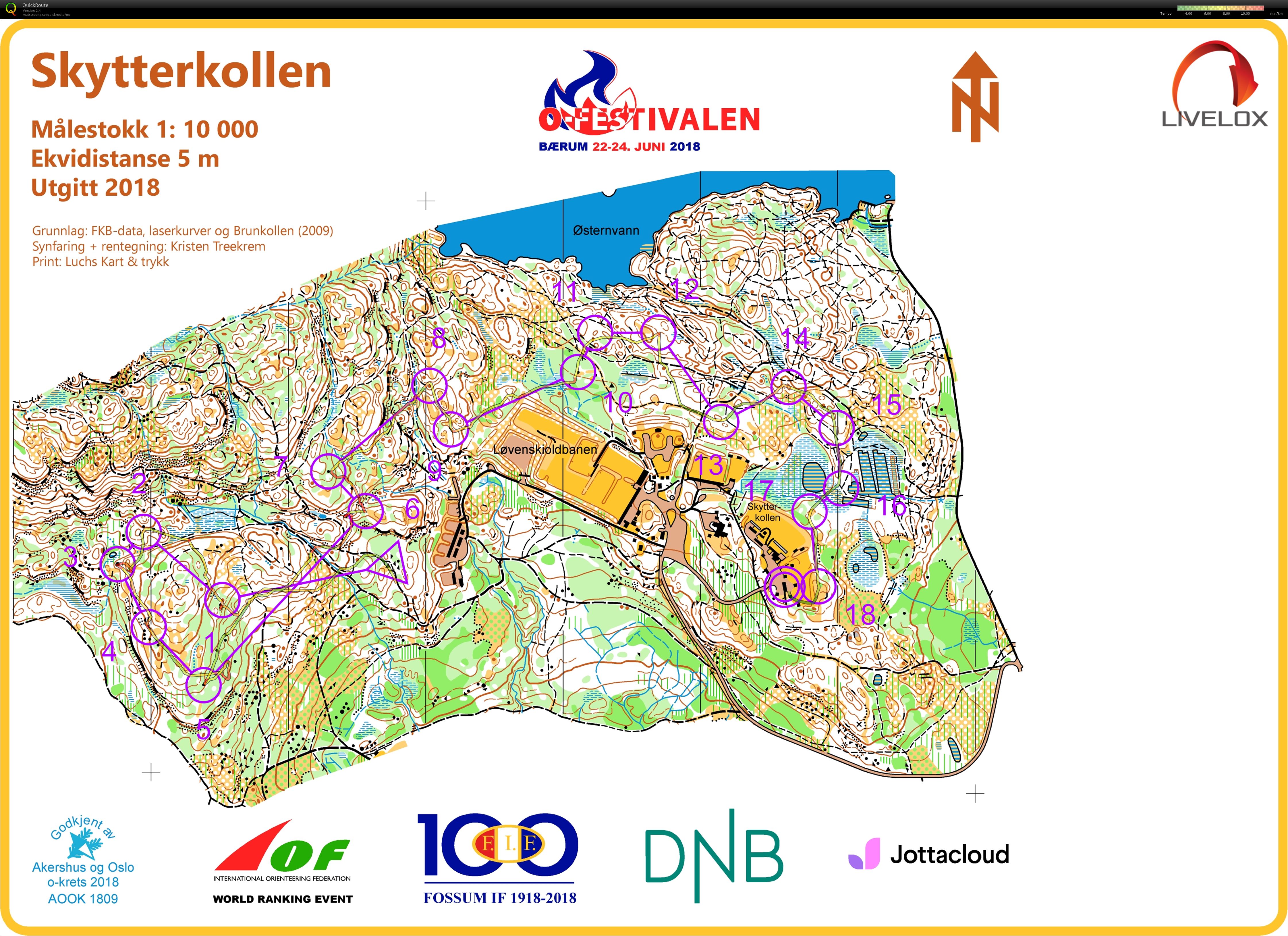 O-festivalen mellom (24.06.2018)