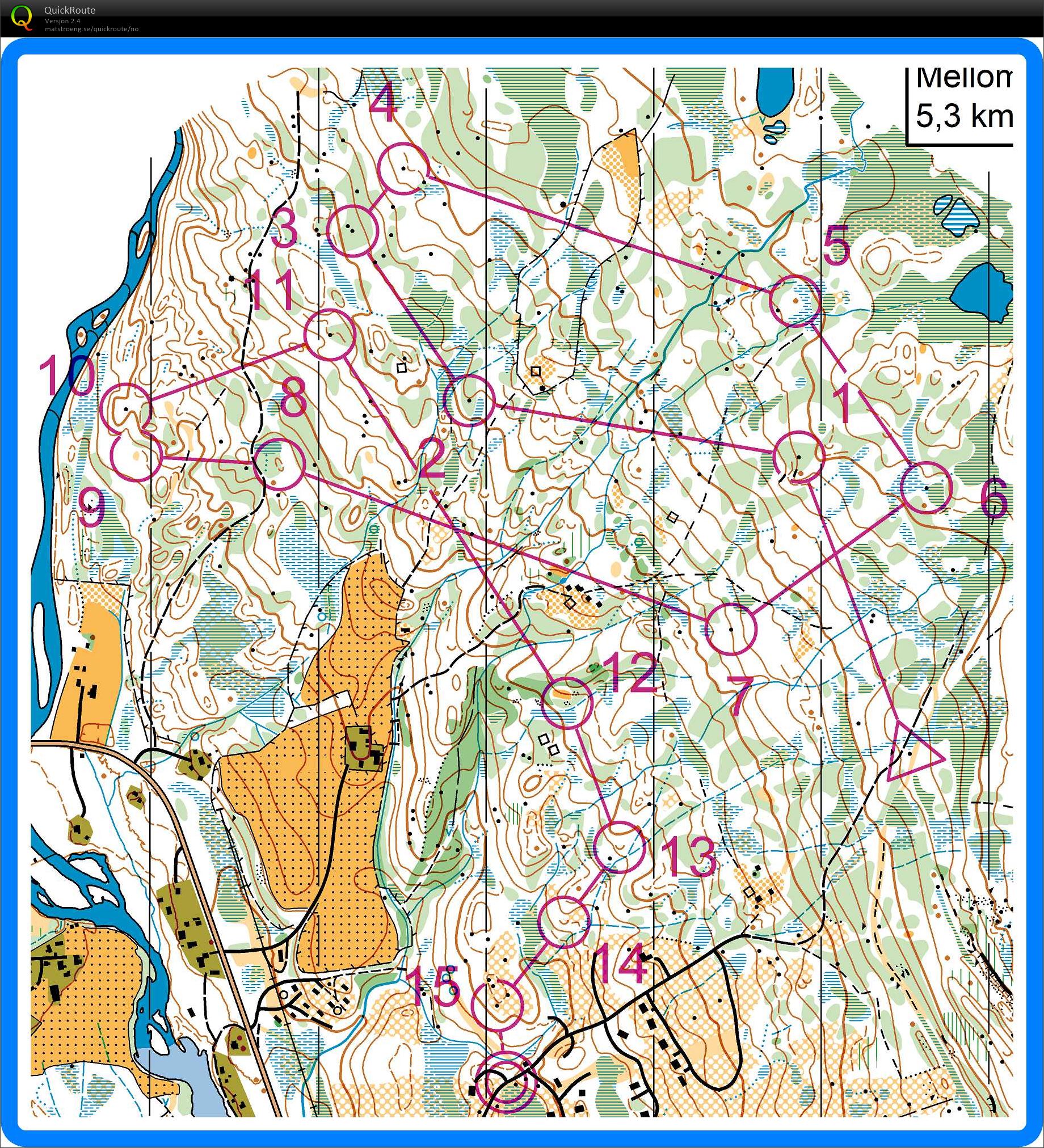 Mellomdistanse skråli-o (09.07.2018)