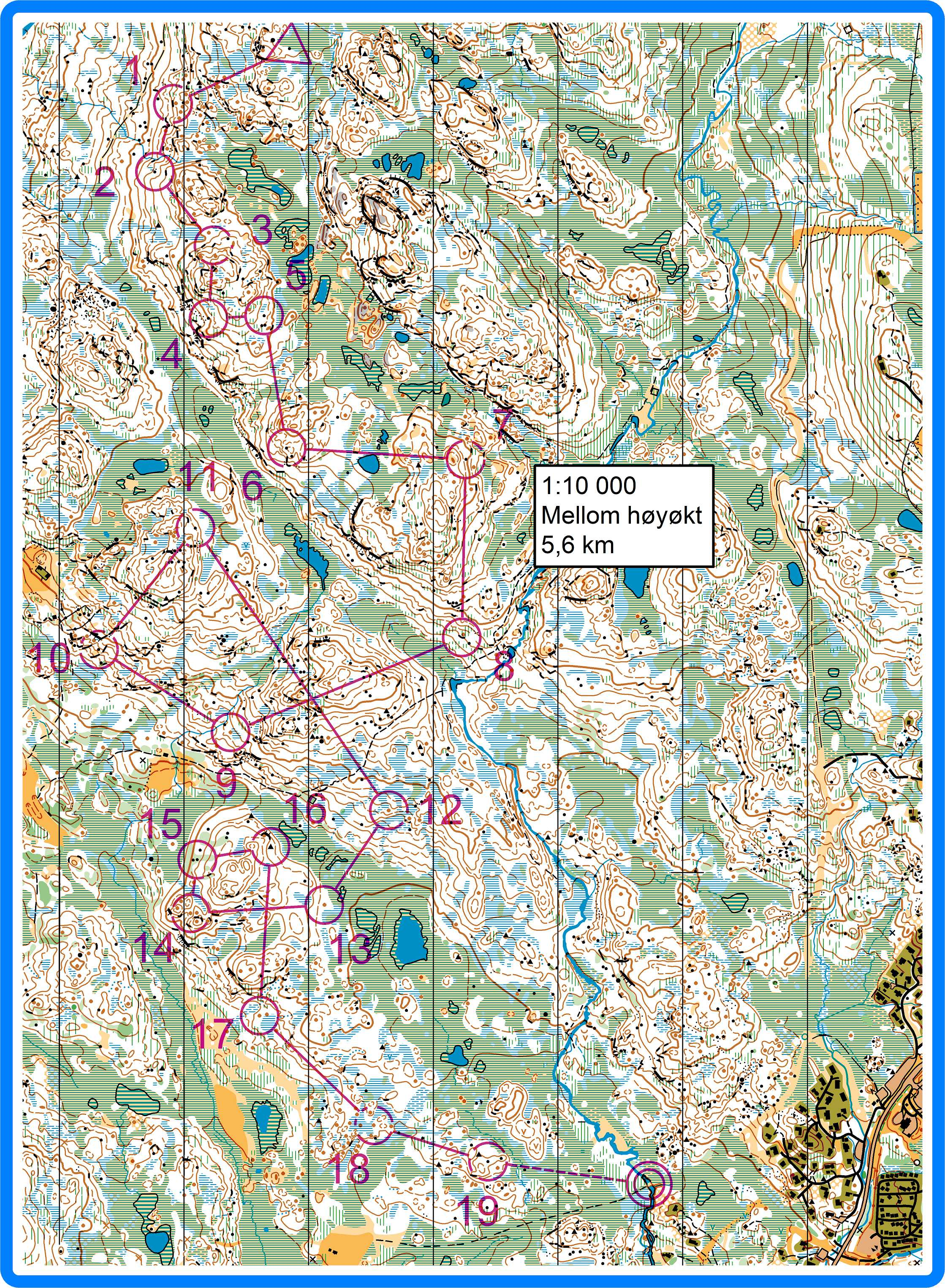 Camp Rauland samlingsmesterskap (12.07.2018)
