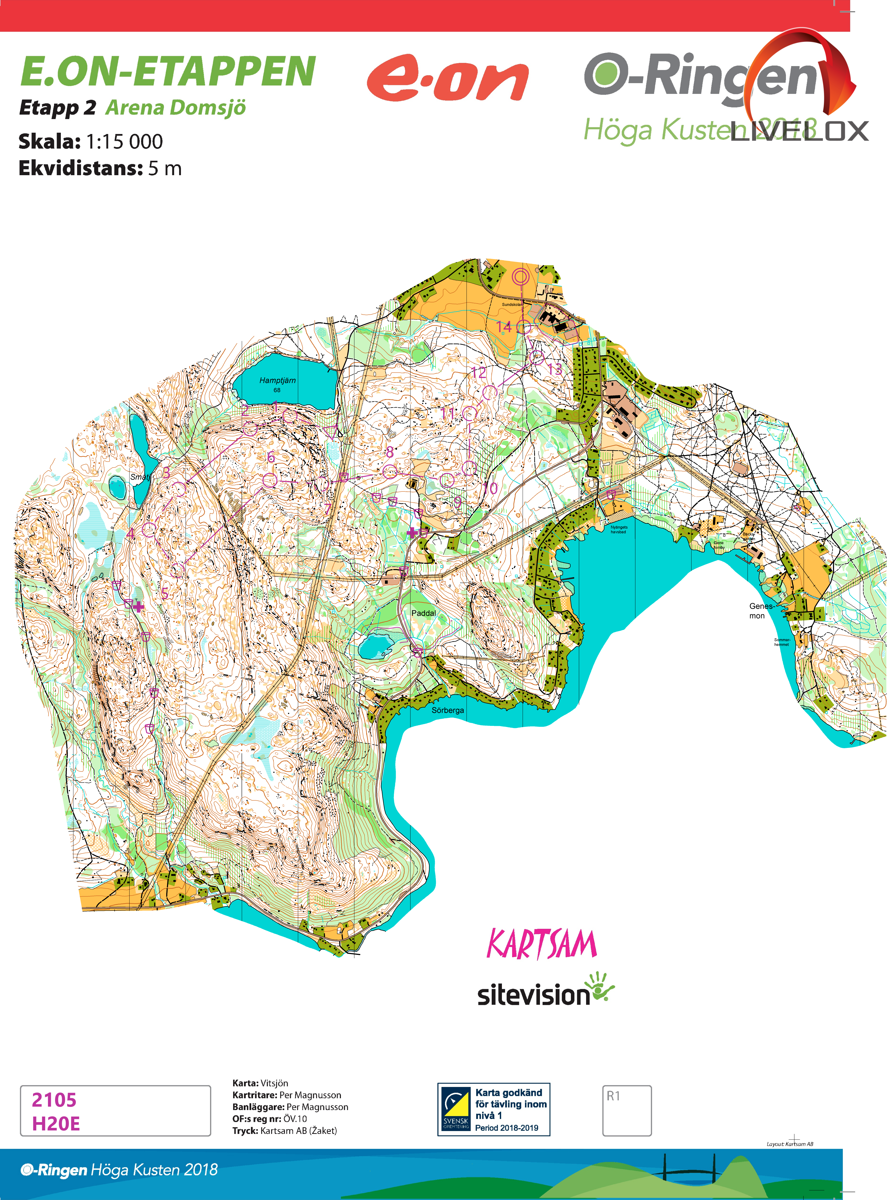 O-ringen etappe 2 (23.07.2018)