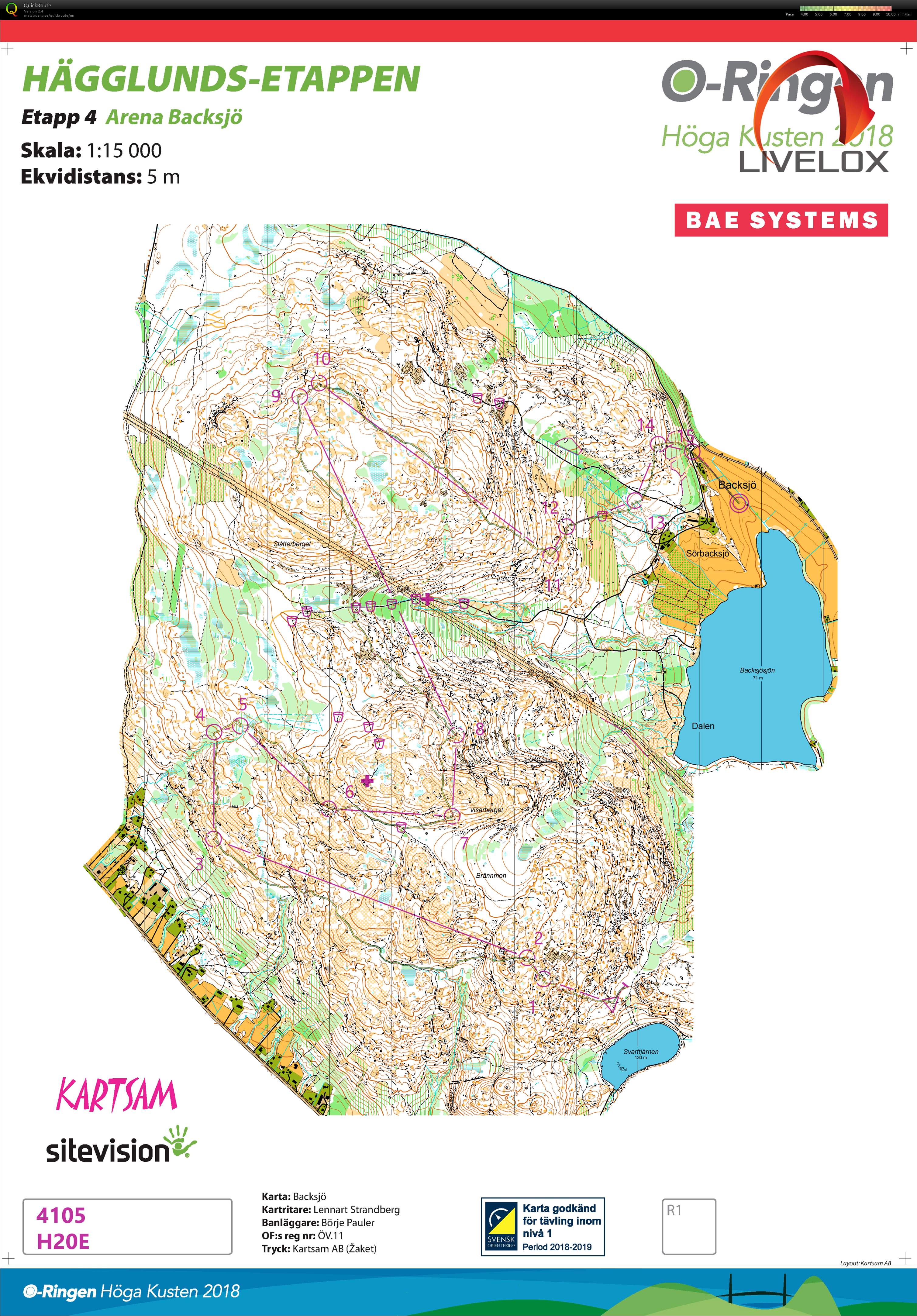 O-ringen etappe 4 (26-07-2018)
