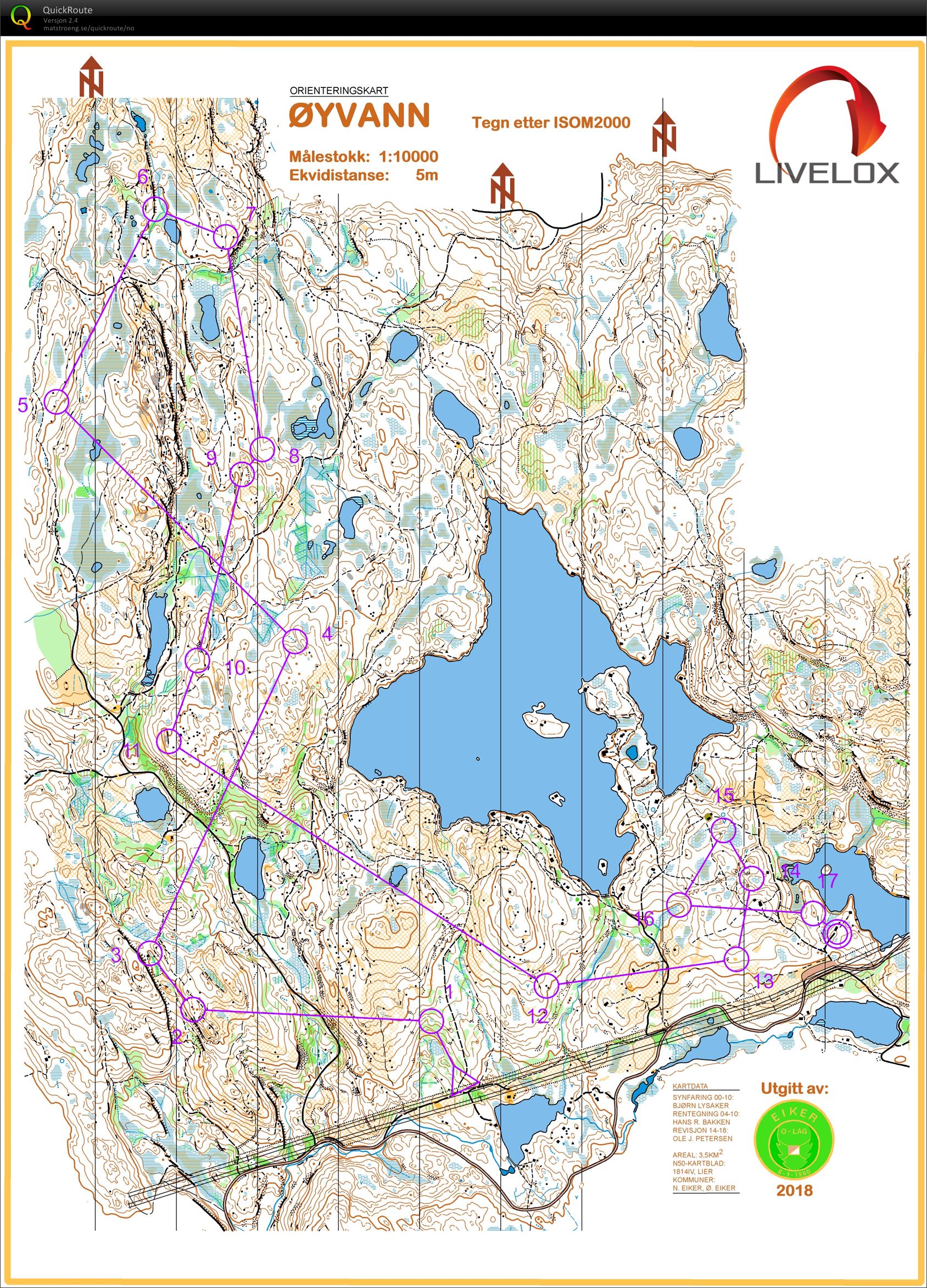 KM lang. Buskerud. Eiker. H21 (25.08.2018)