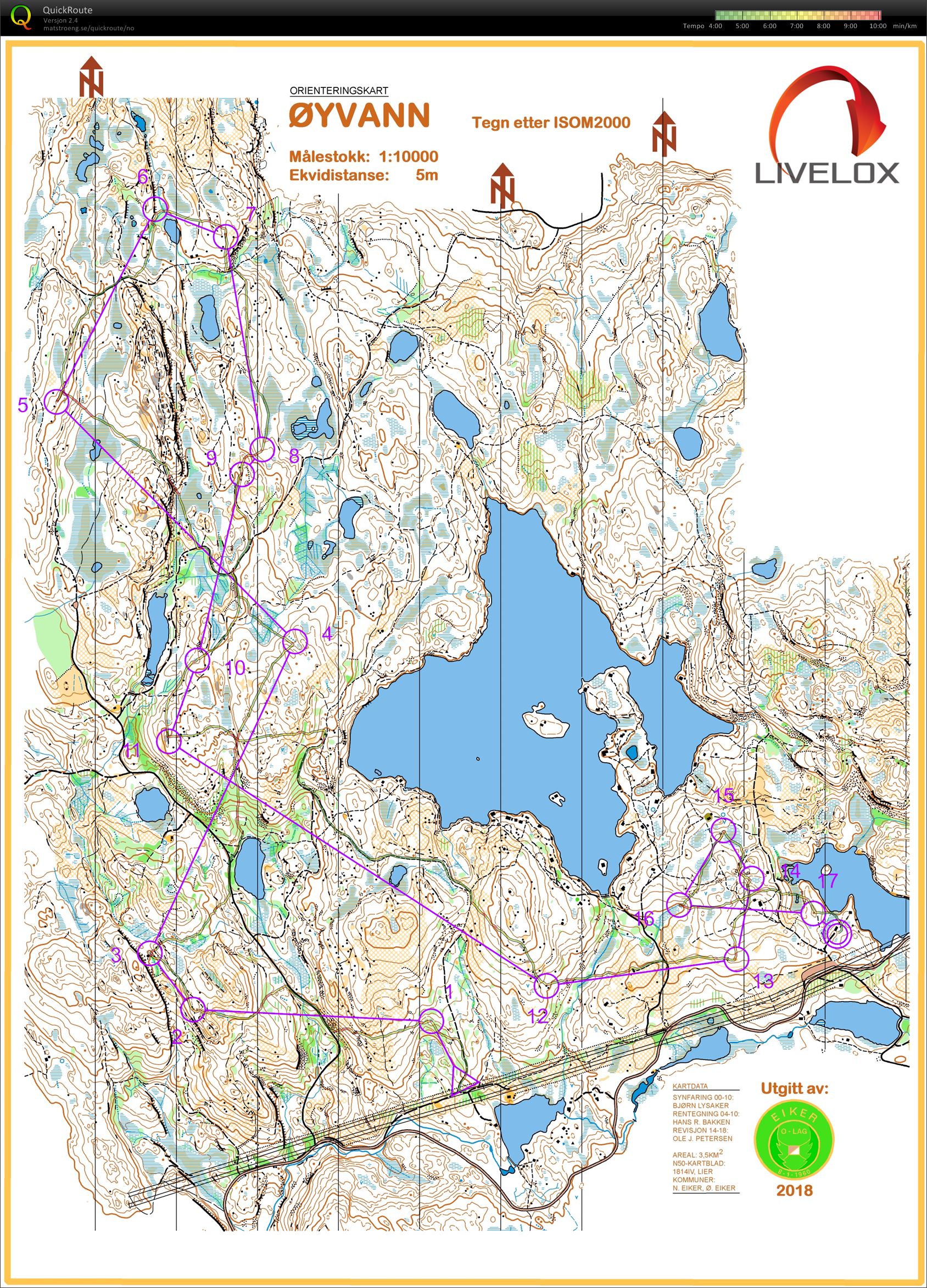KM lang. Buskerud. Eiker. H21 (25.08.2018)