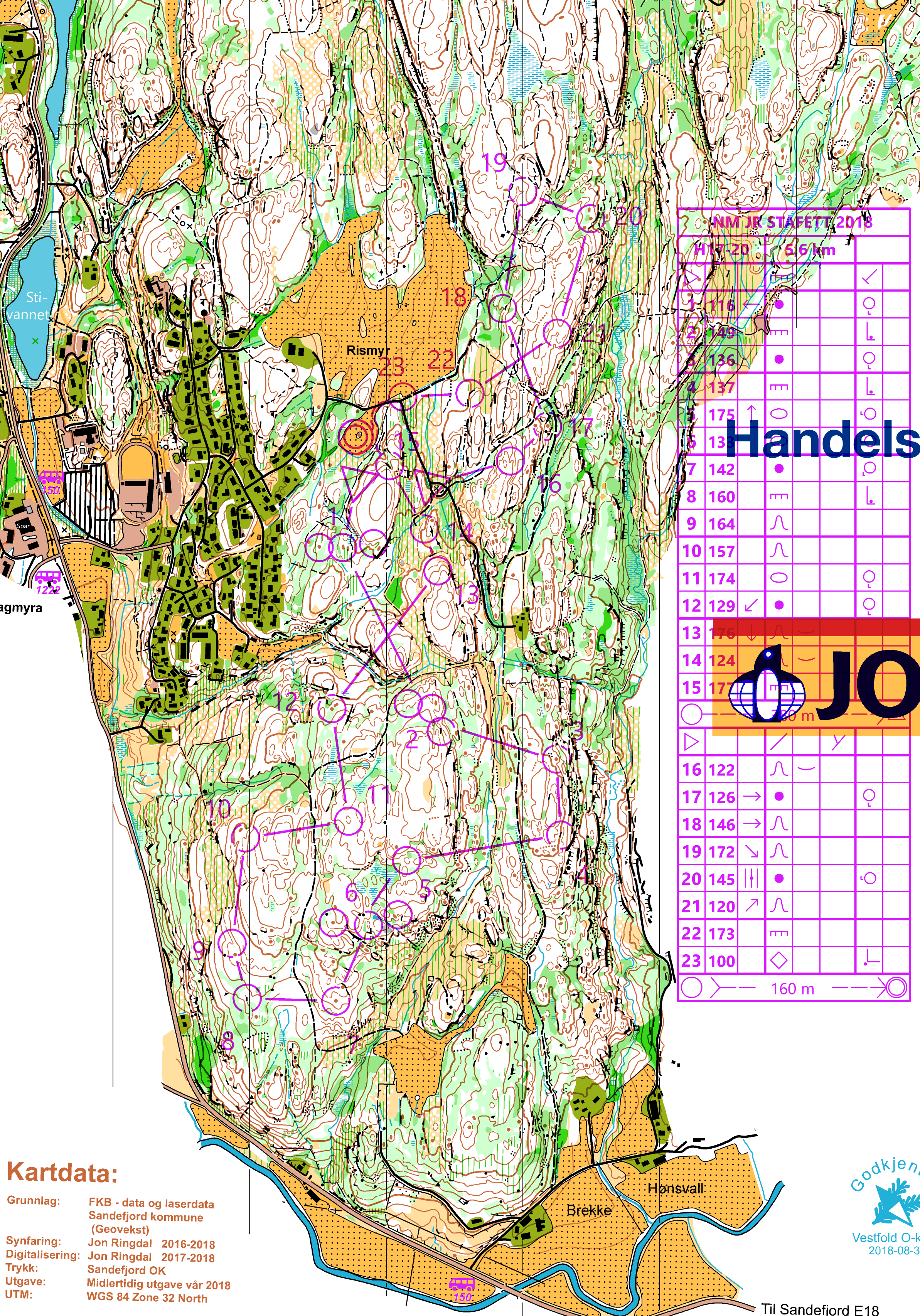 NM jr. stafett (2018-09-23)