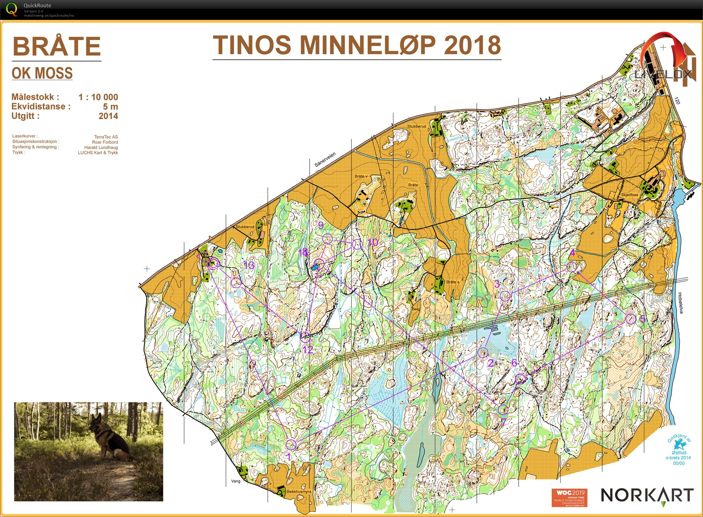 Tinos Minneløp (17-11-2018)