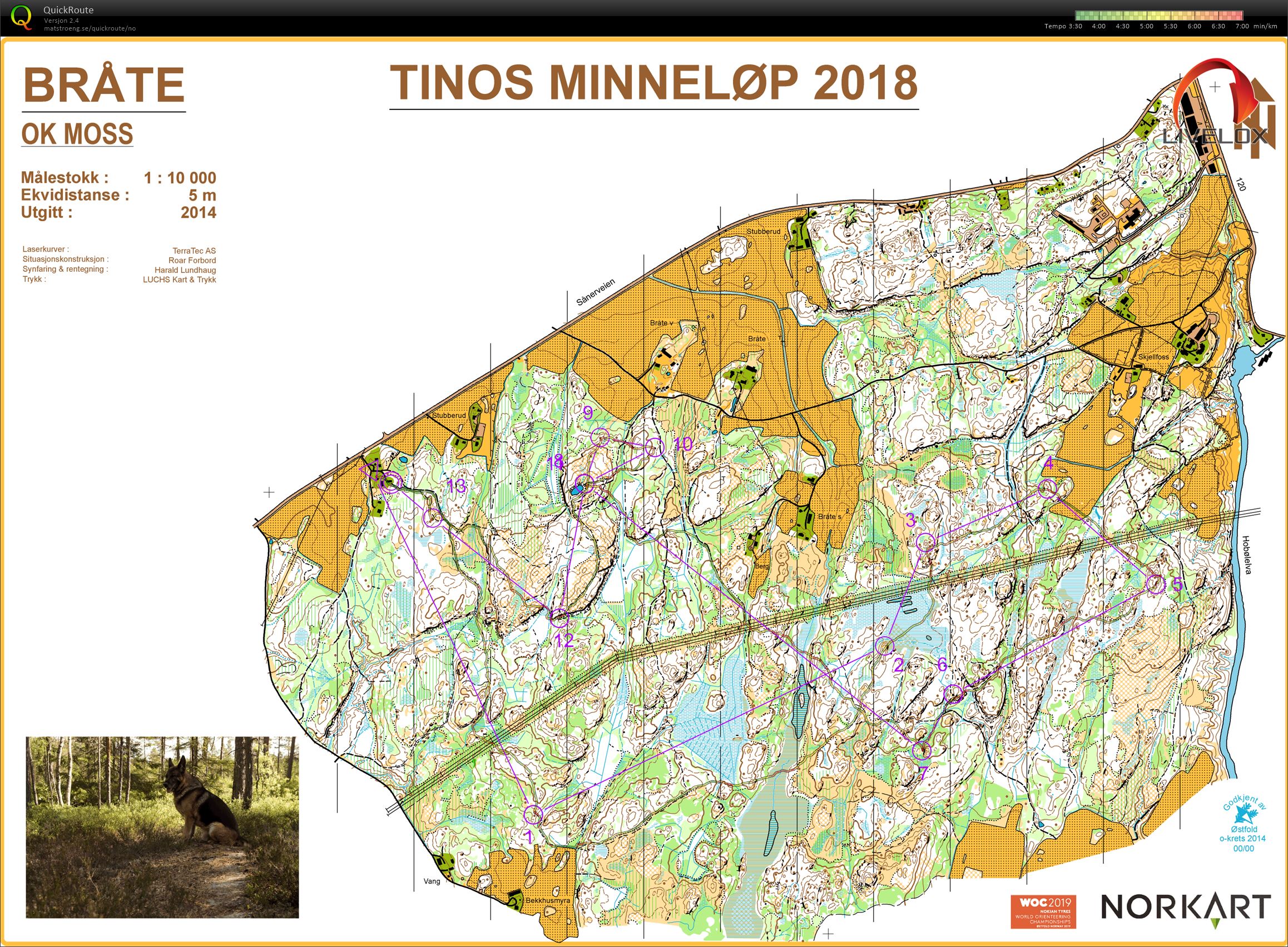 Tinos Minneløp (17-11-2018)