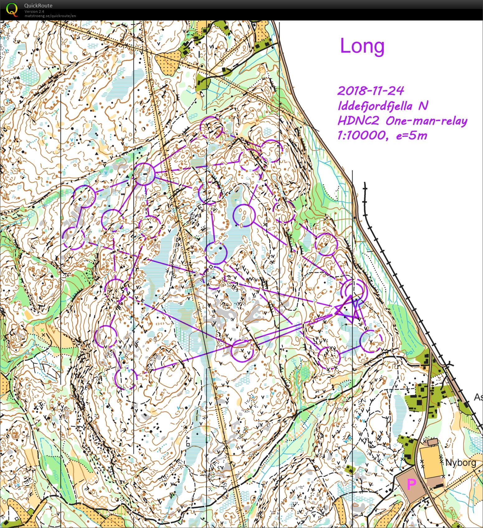 Dansk WOC samling #5 (Høiås Day Cup) (24.11.2018)
