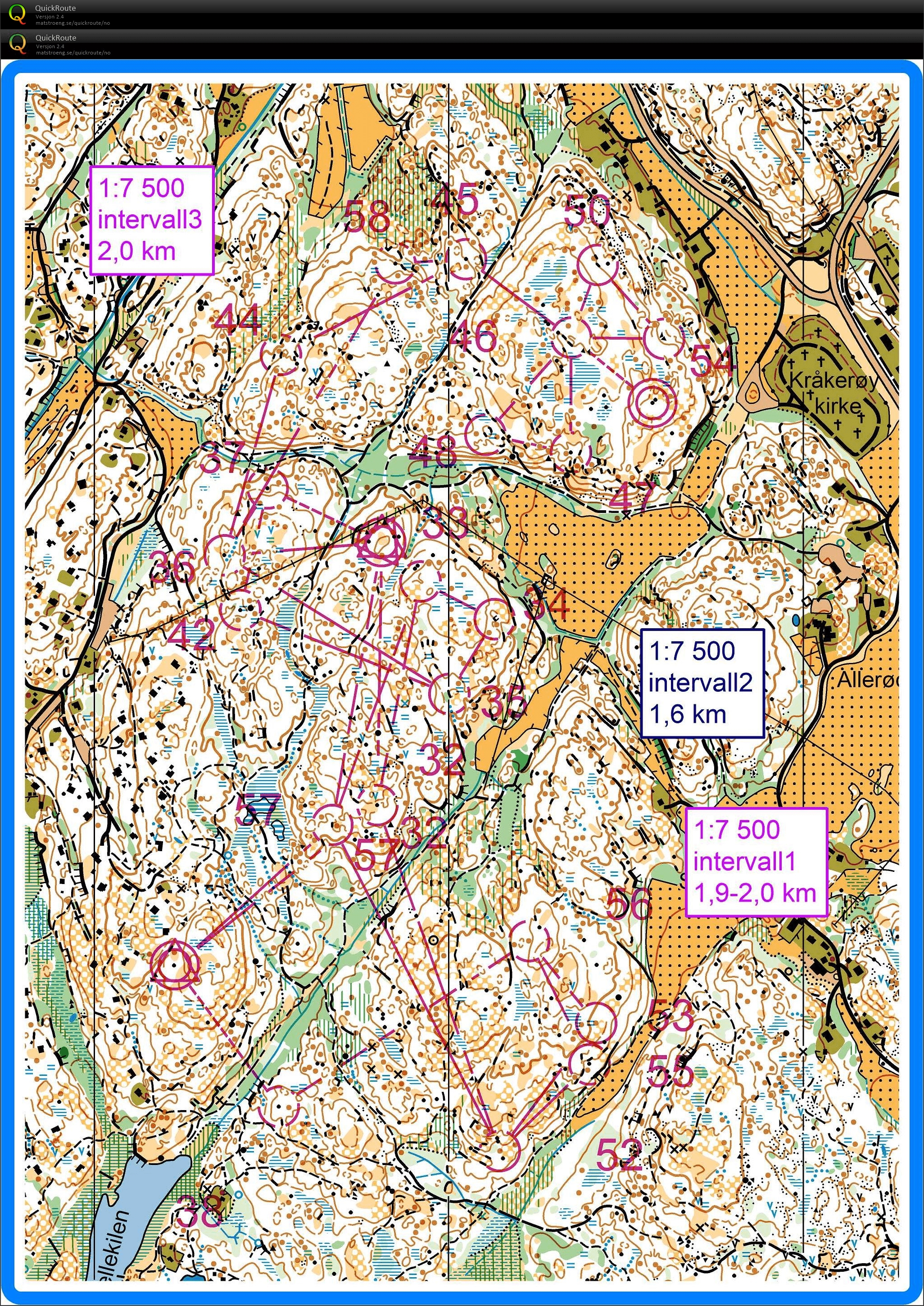 Kråkerøy rolig o-intervall (23.01.2019)