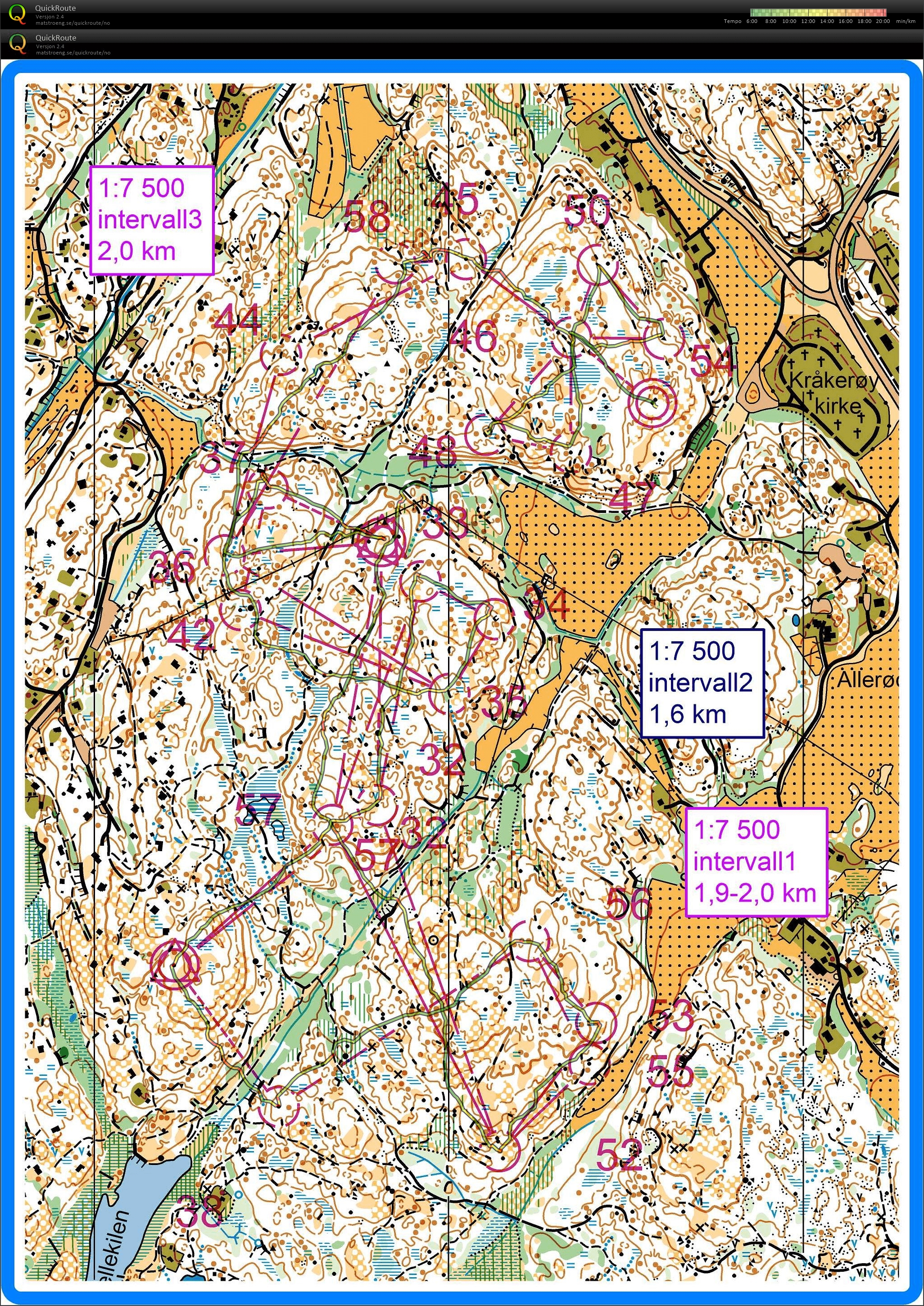 Kråkerøy rolig o-intervall (23.01.2019)