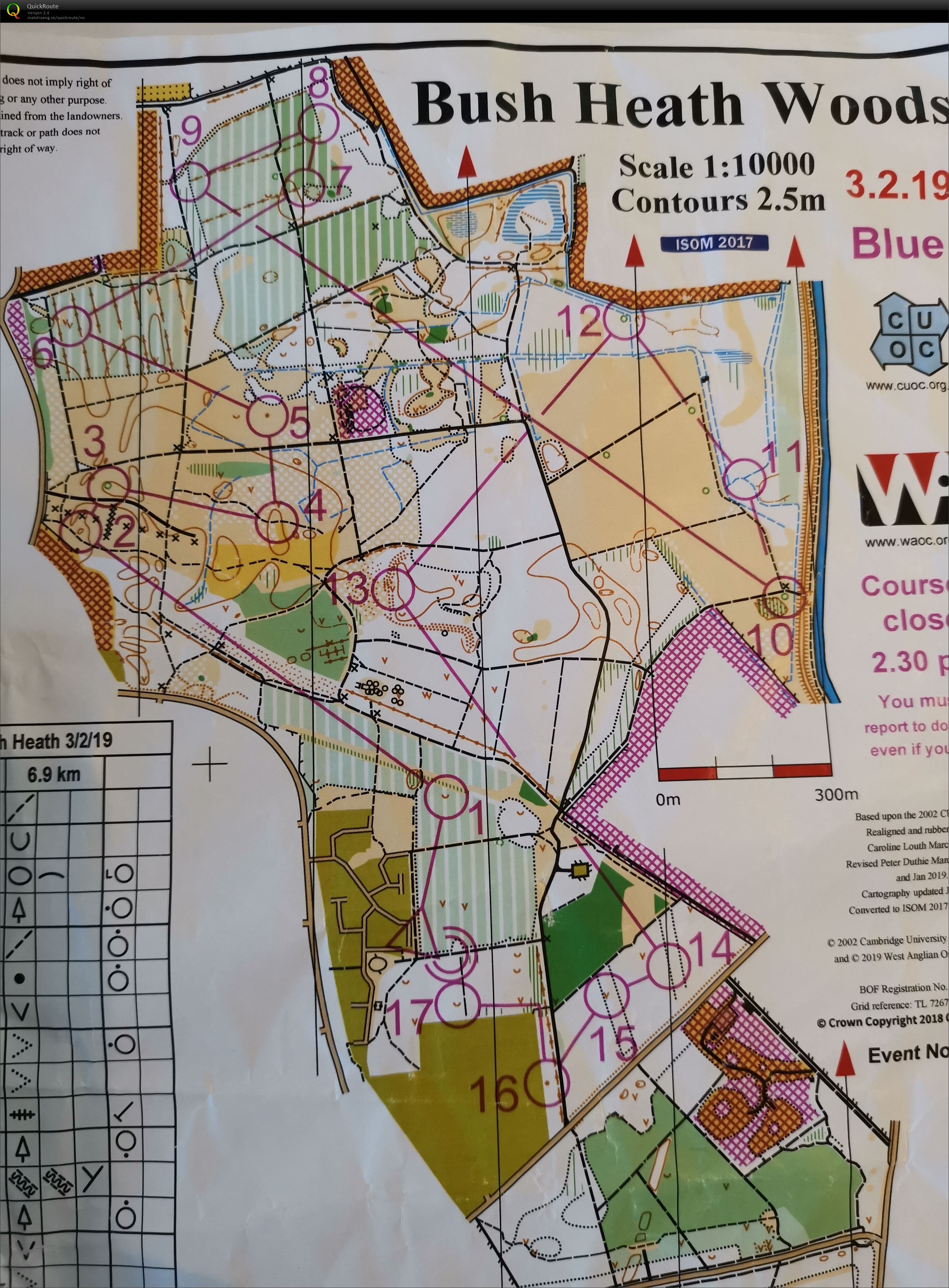 WAOC Bush Heath Woods (03.02.2019)
