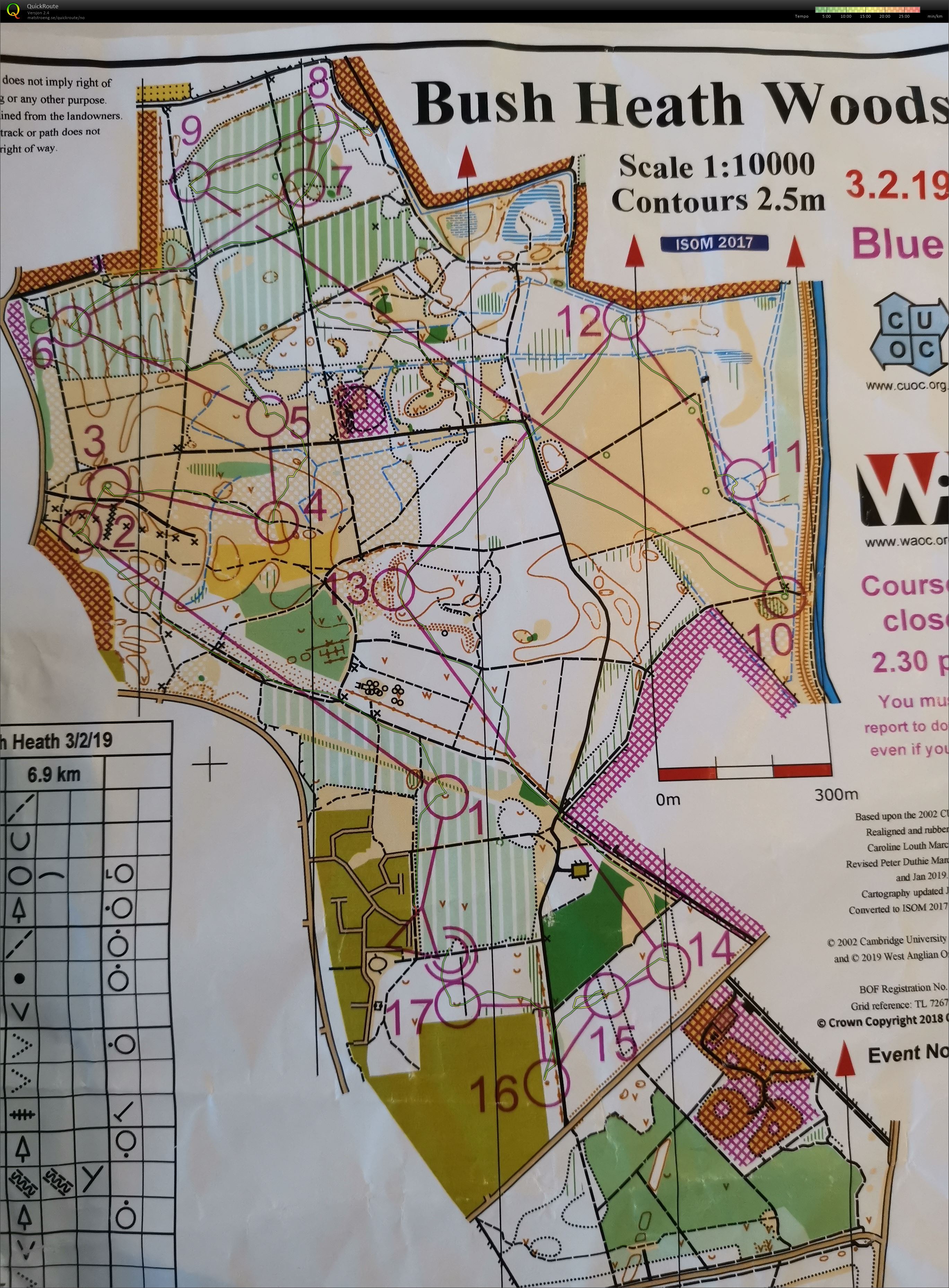 WAOC Bush Heath Woods (03.02.2019)