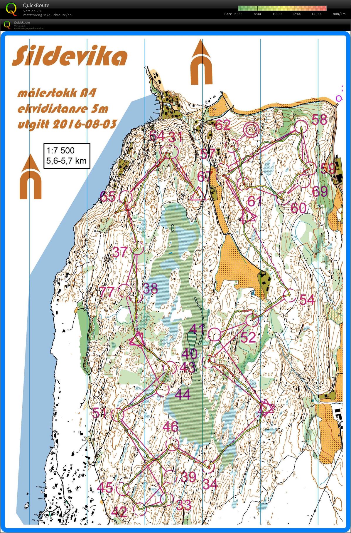 Stafettøkt Sildevika (16/02/2019)
