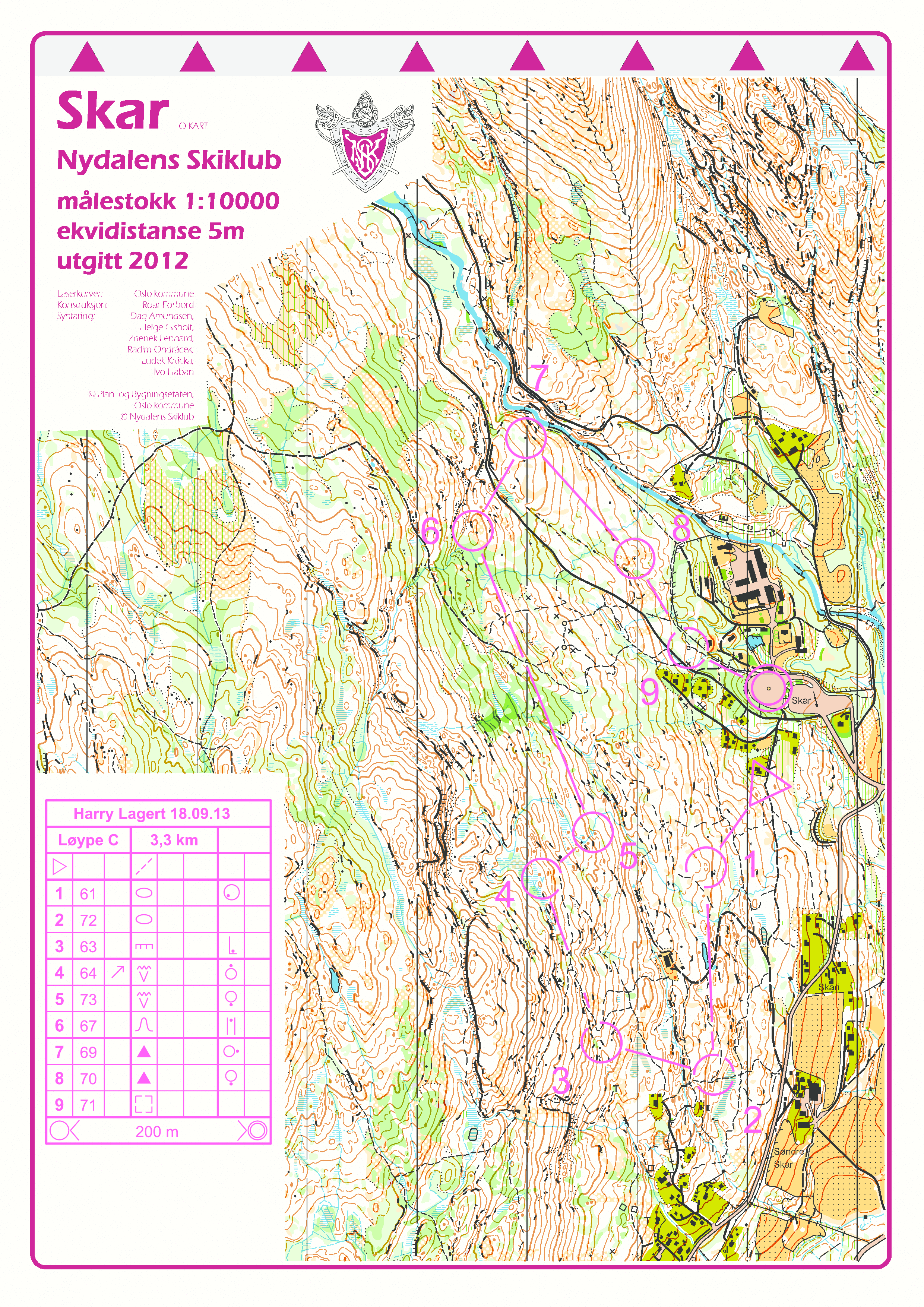 Harry Lagerts Nattcup Løp#1 C (2013-09-18)