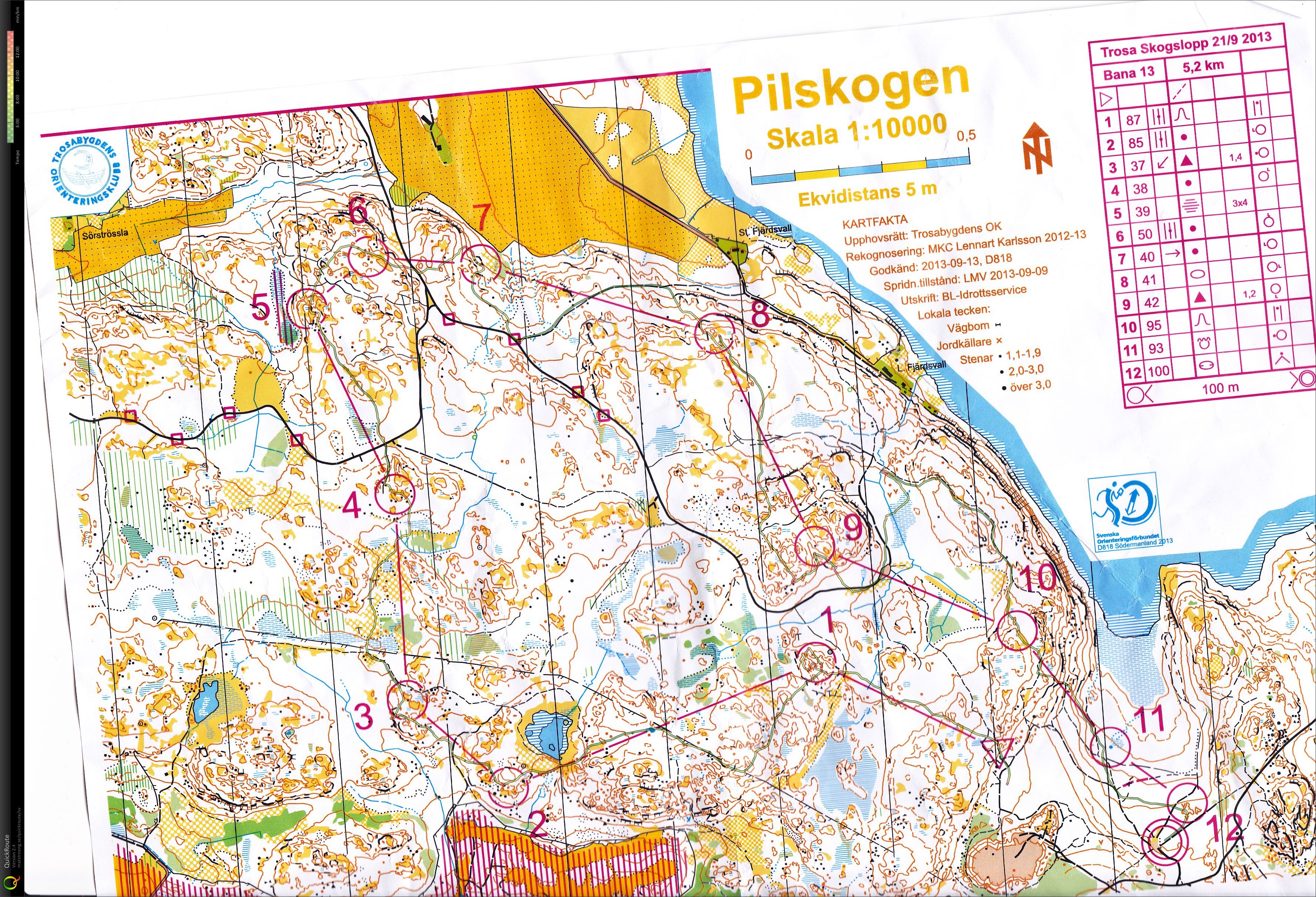 Trosa Skogslopp H15-16 (2013-09-21)