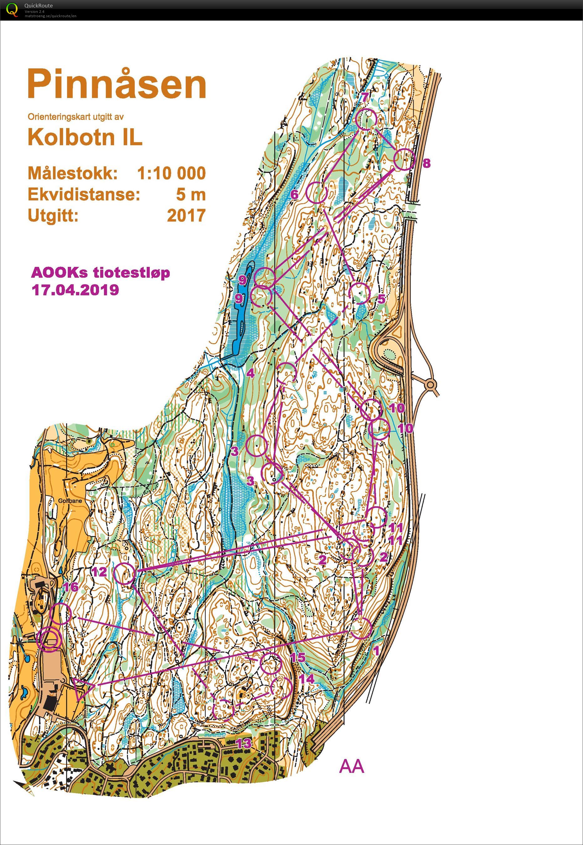 AOOK tiotest (17/04/2019)