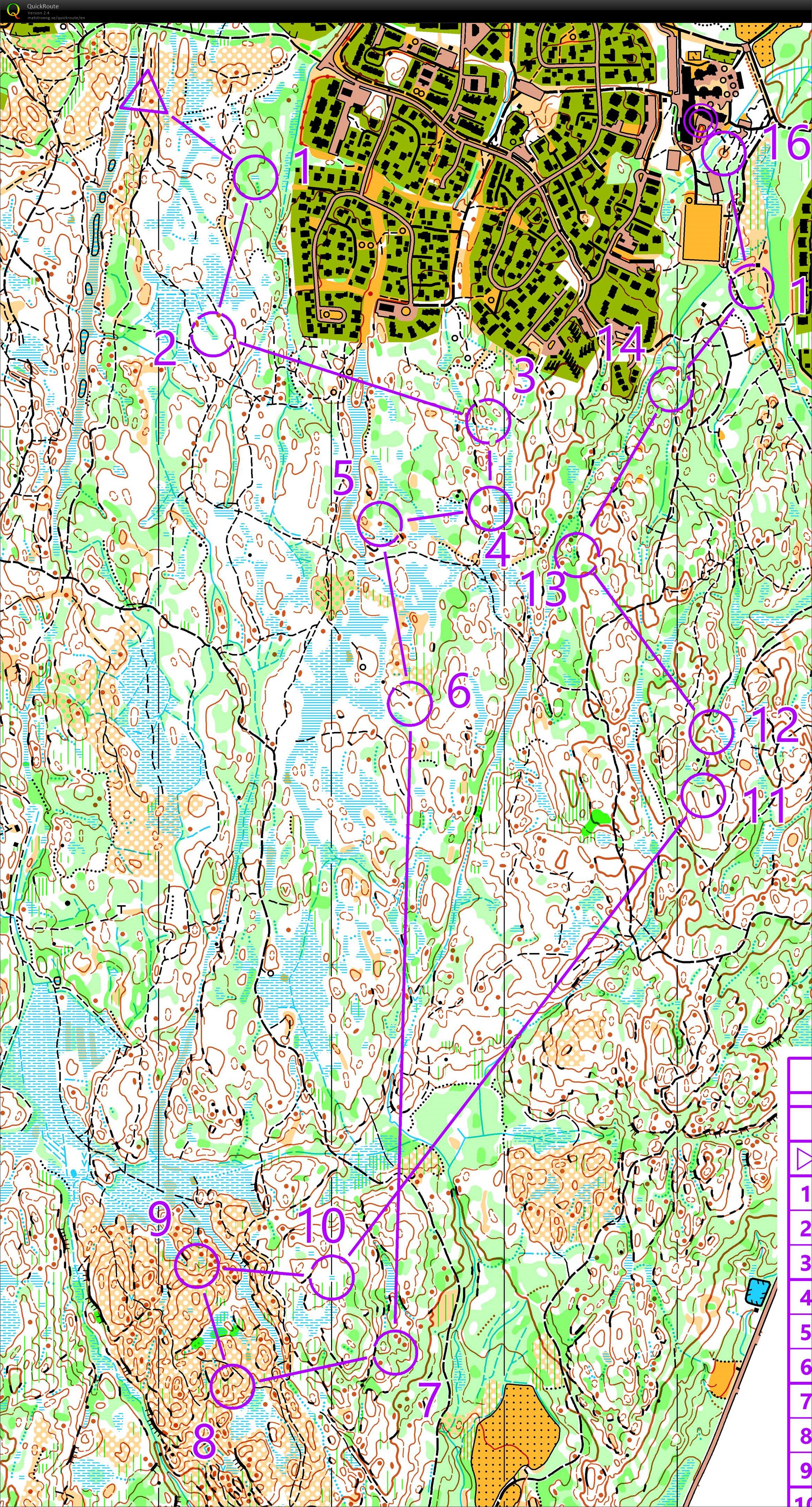 Granskningsløp til WC, mellom (04.05.2019)