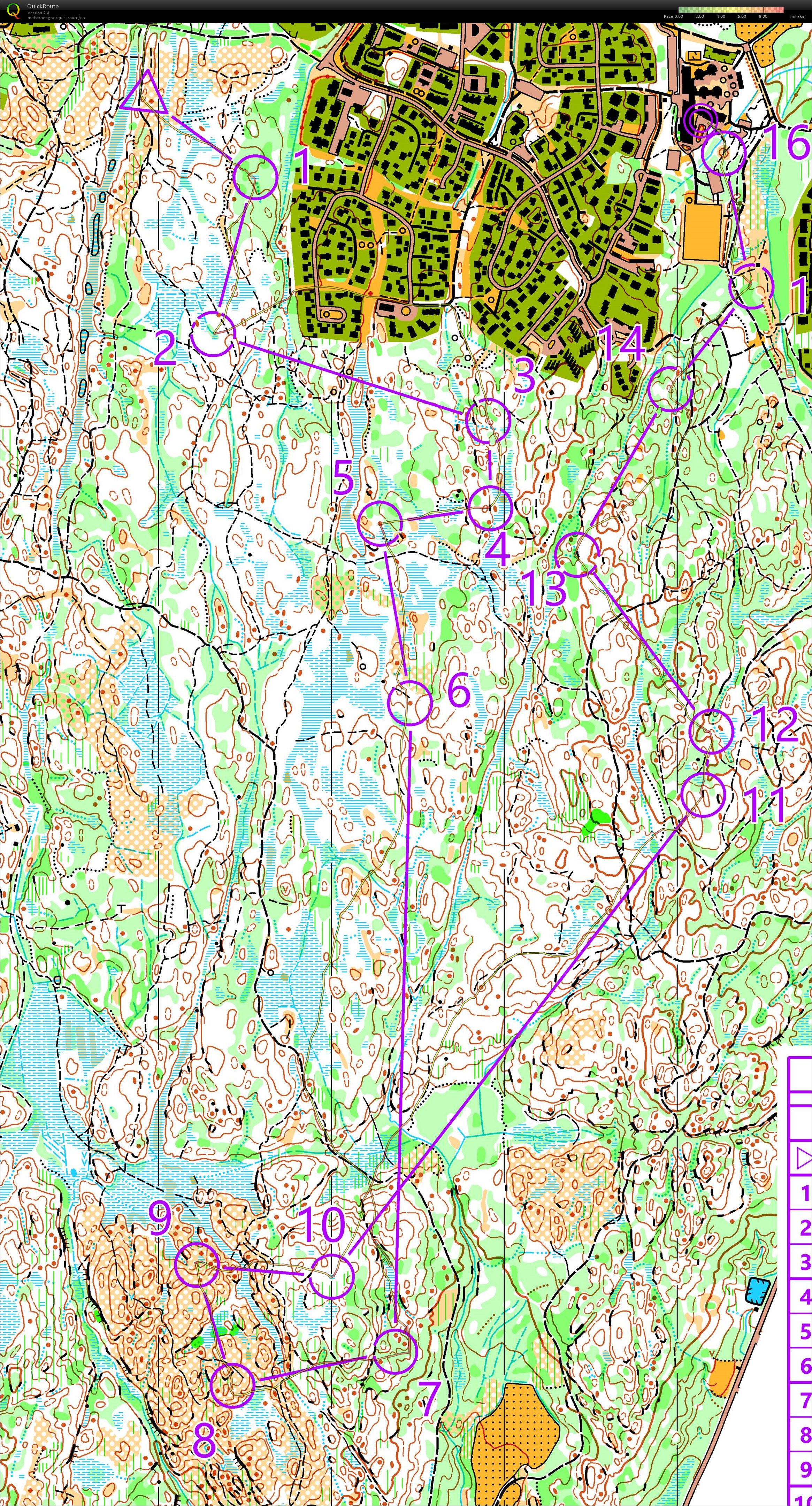 Granskningsløp til WC, mellom (04.05.2019)