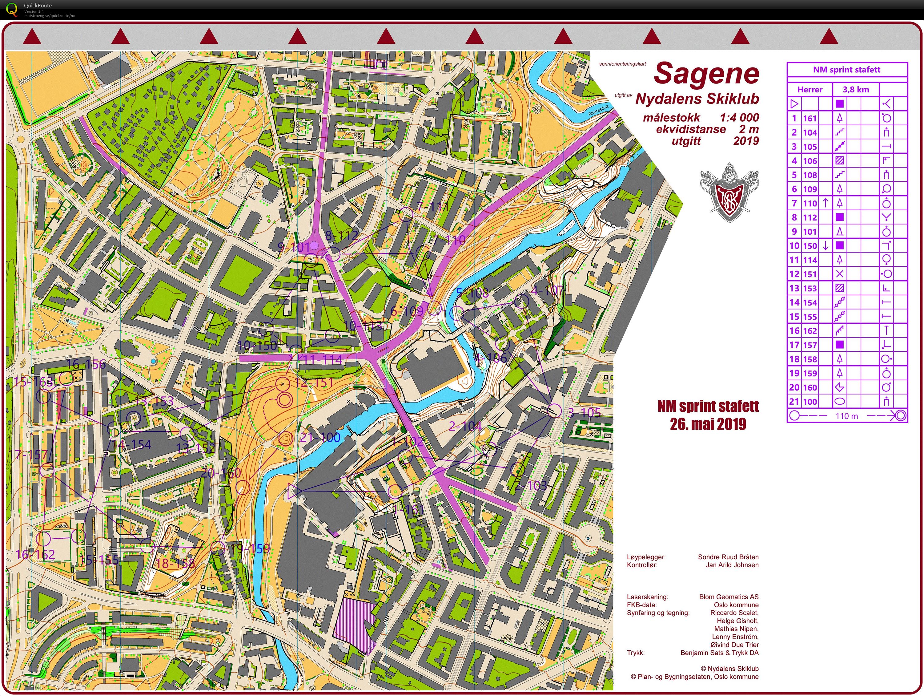 NM sprintstafett (26.05.2019)