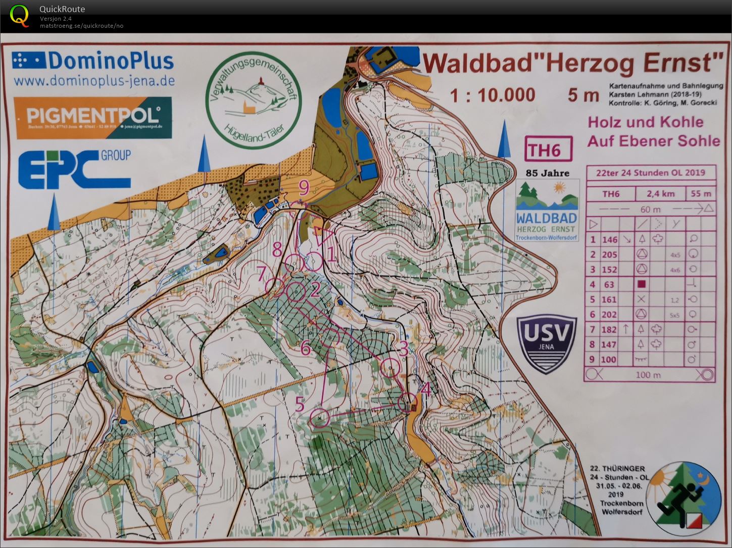 24-Stunden-OL 2019, etappe TH6 (01.06.2019)
