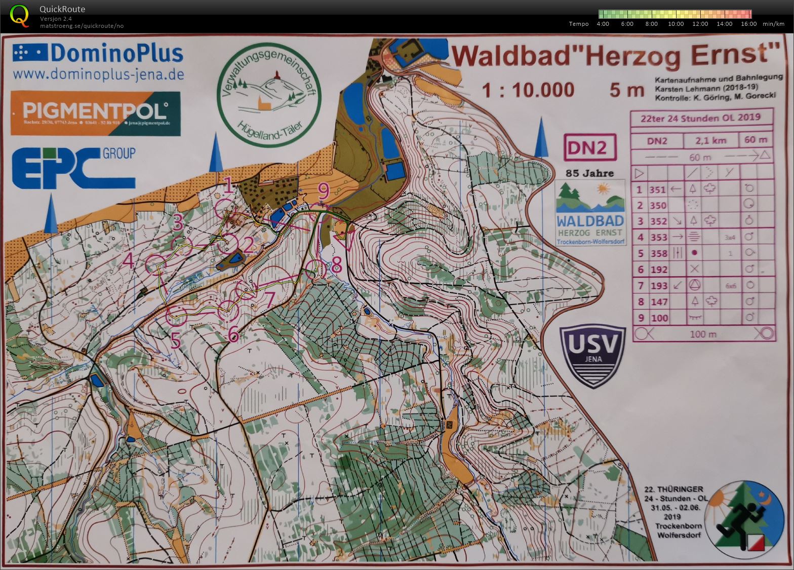 24-Stunden-OL 2019, etappe DN2 (02.06.2019)