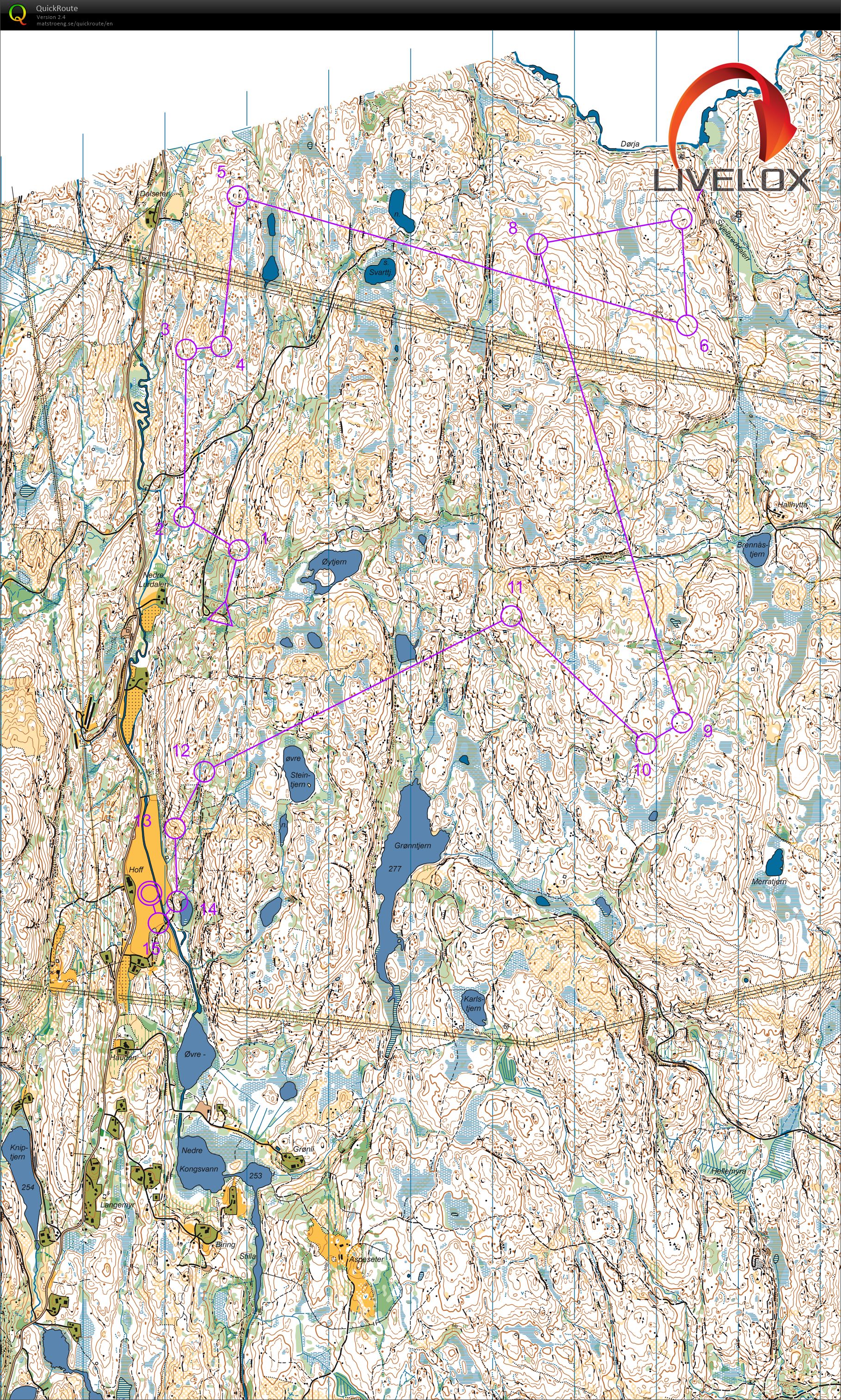 Pinseløp Kongsberg forkorta lang (09.06.2019)