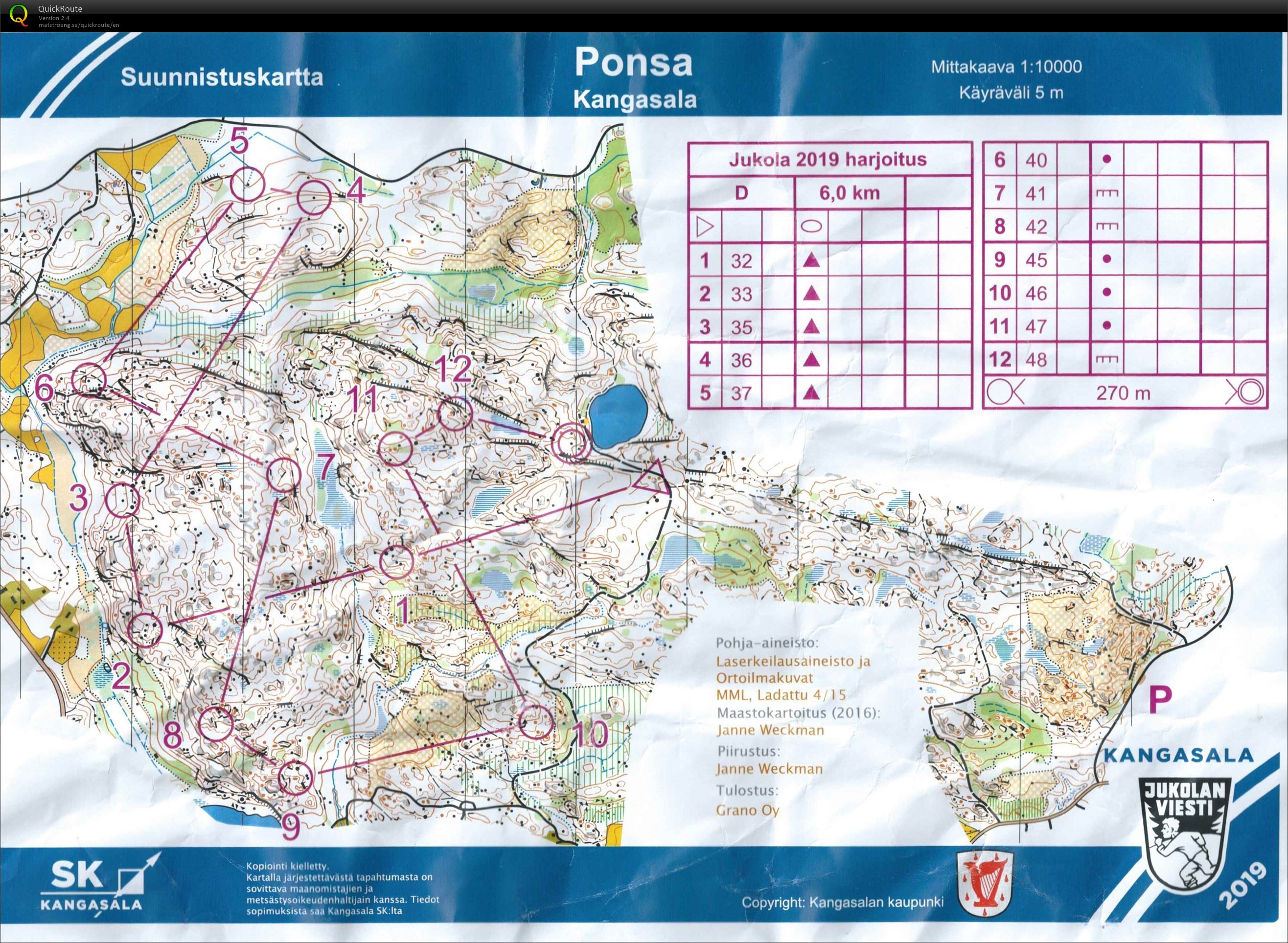 Vanlig løype Ponsa (14/06/2019)