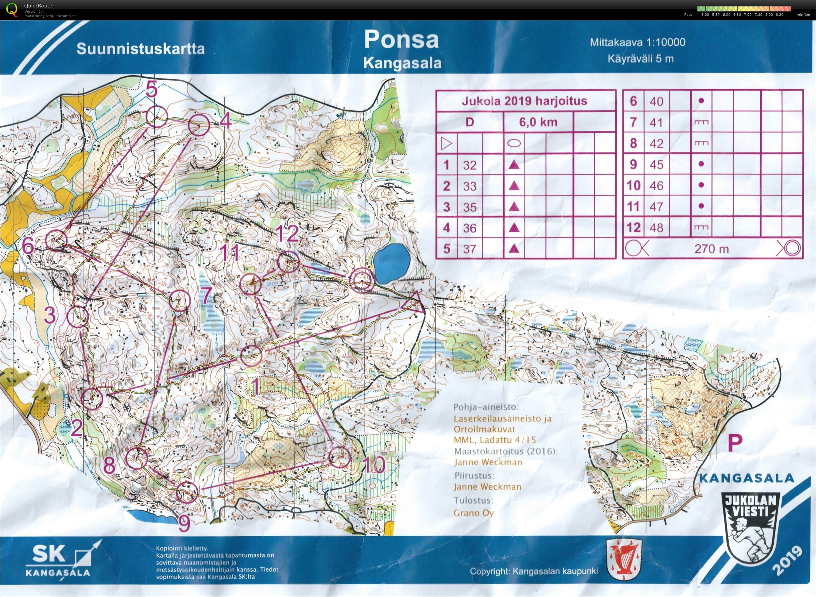 Vanlig løype Ponsa (14/06/2019)