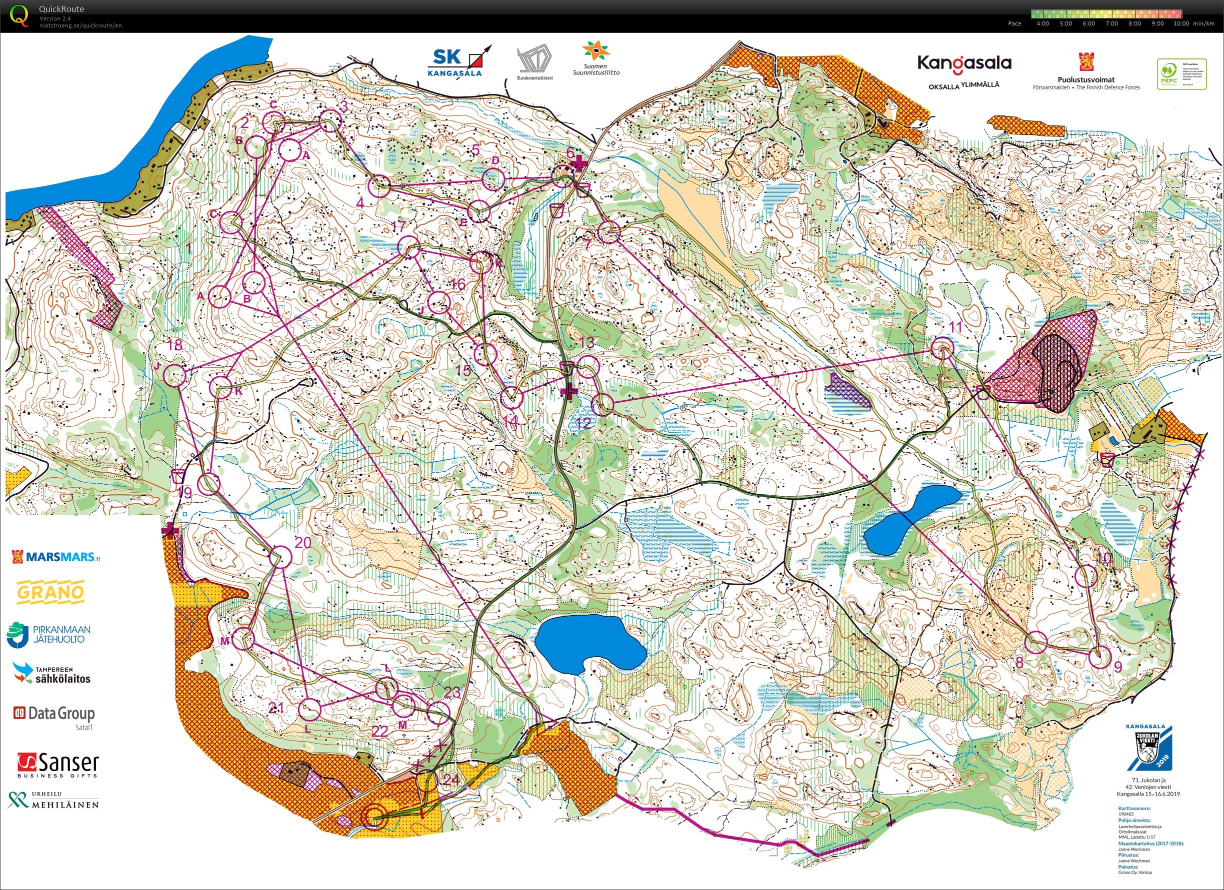 Jukola etp.3  (16.06.2019)