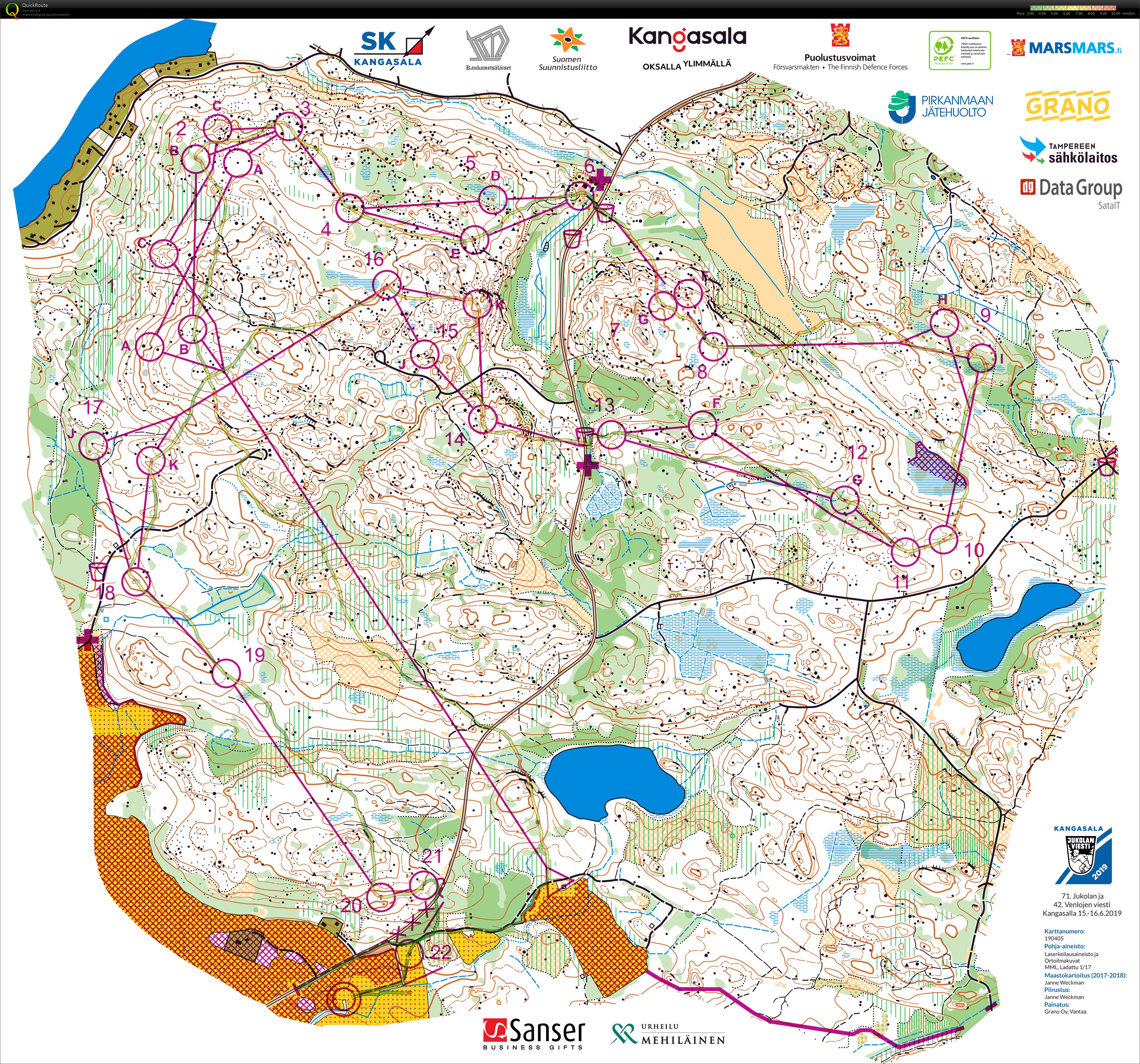 Jukola 1st Leg (2019-06-15)