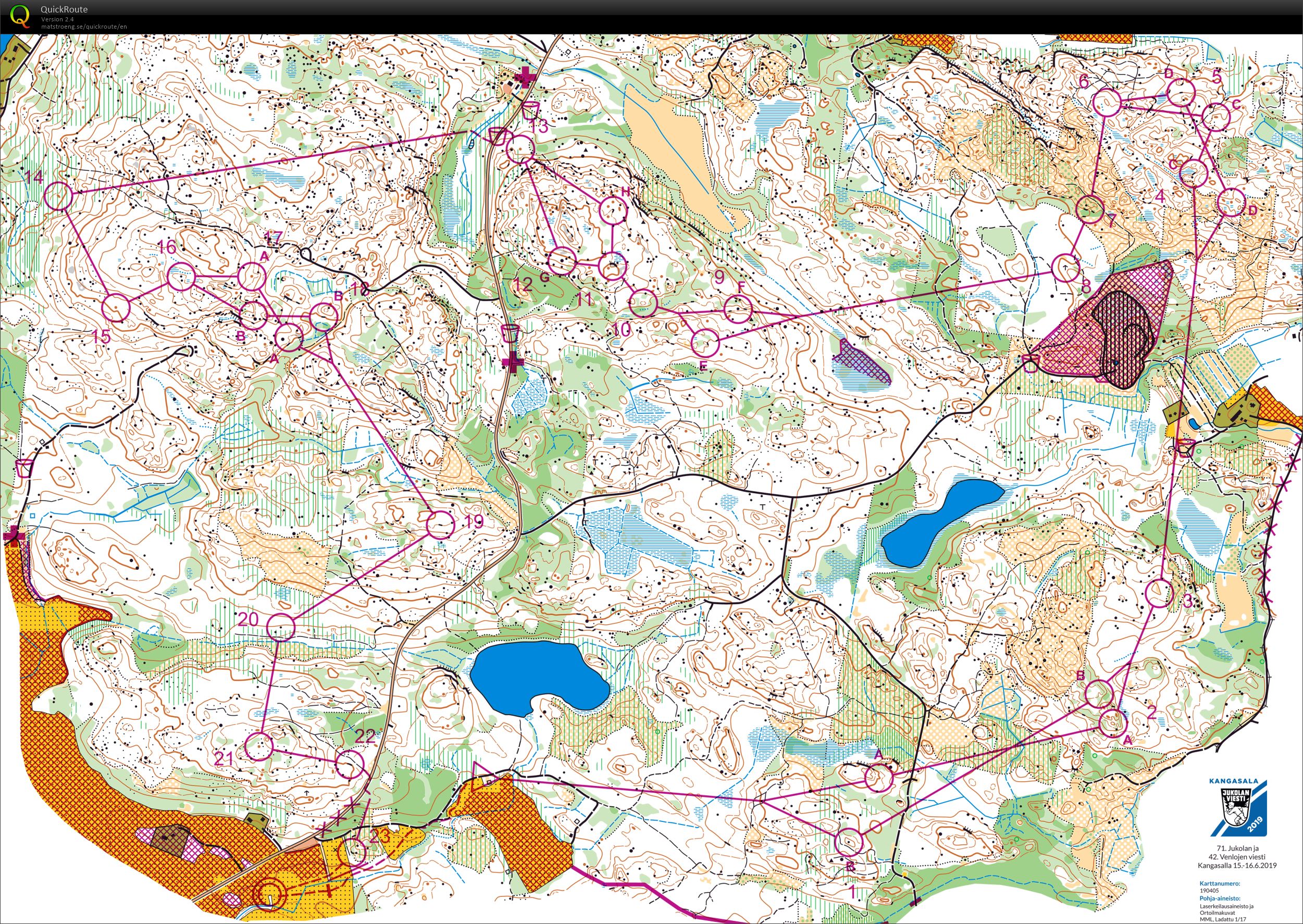 Jukola, 6.etp (16.06.2019)