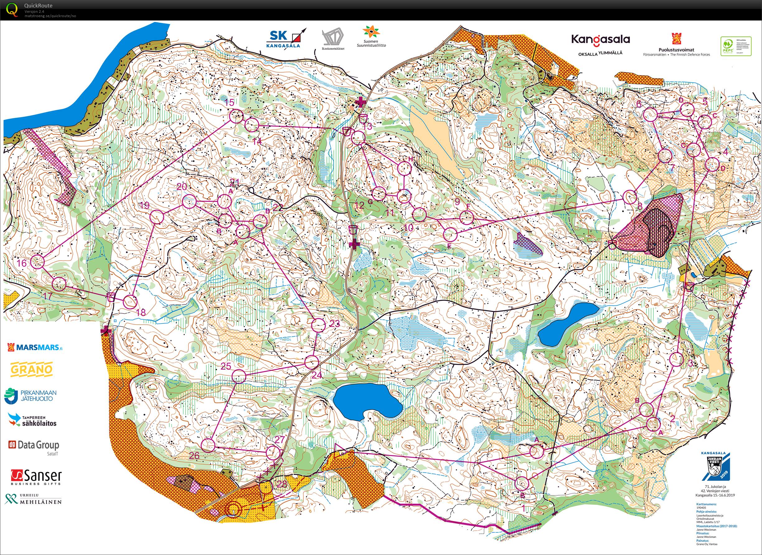 Jukola 2019 (16-06-2019)