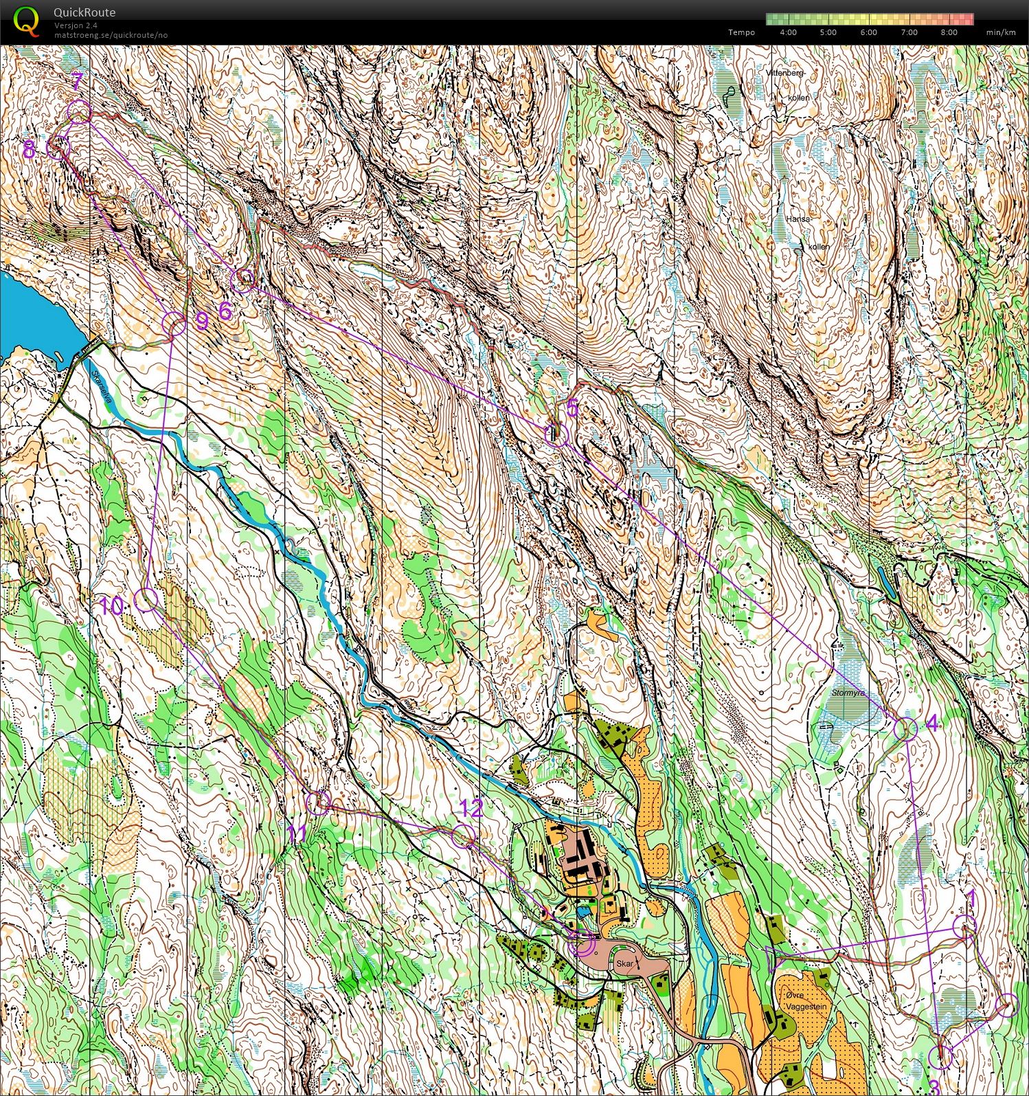 7-70 i Maridalsalpene (25.06.2019)