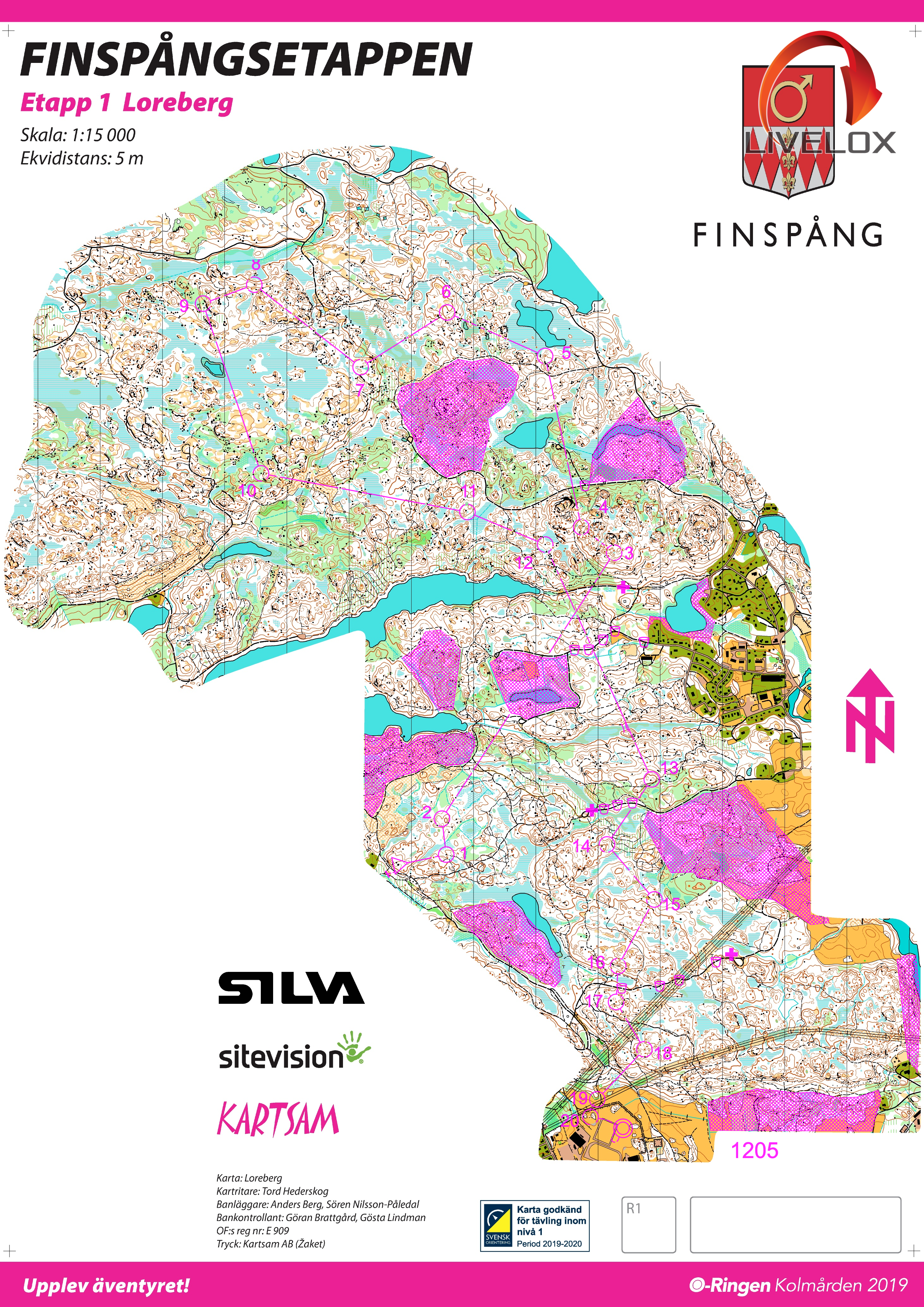 Oringen Etappe 1 (22.07.2019)