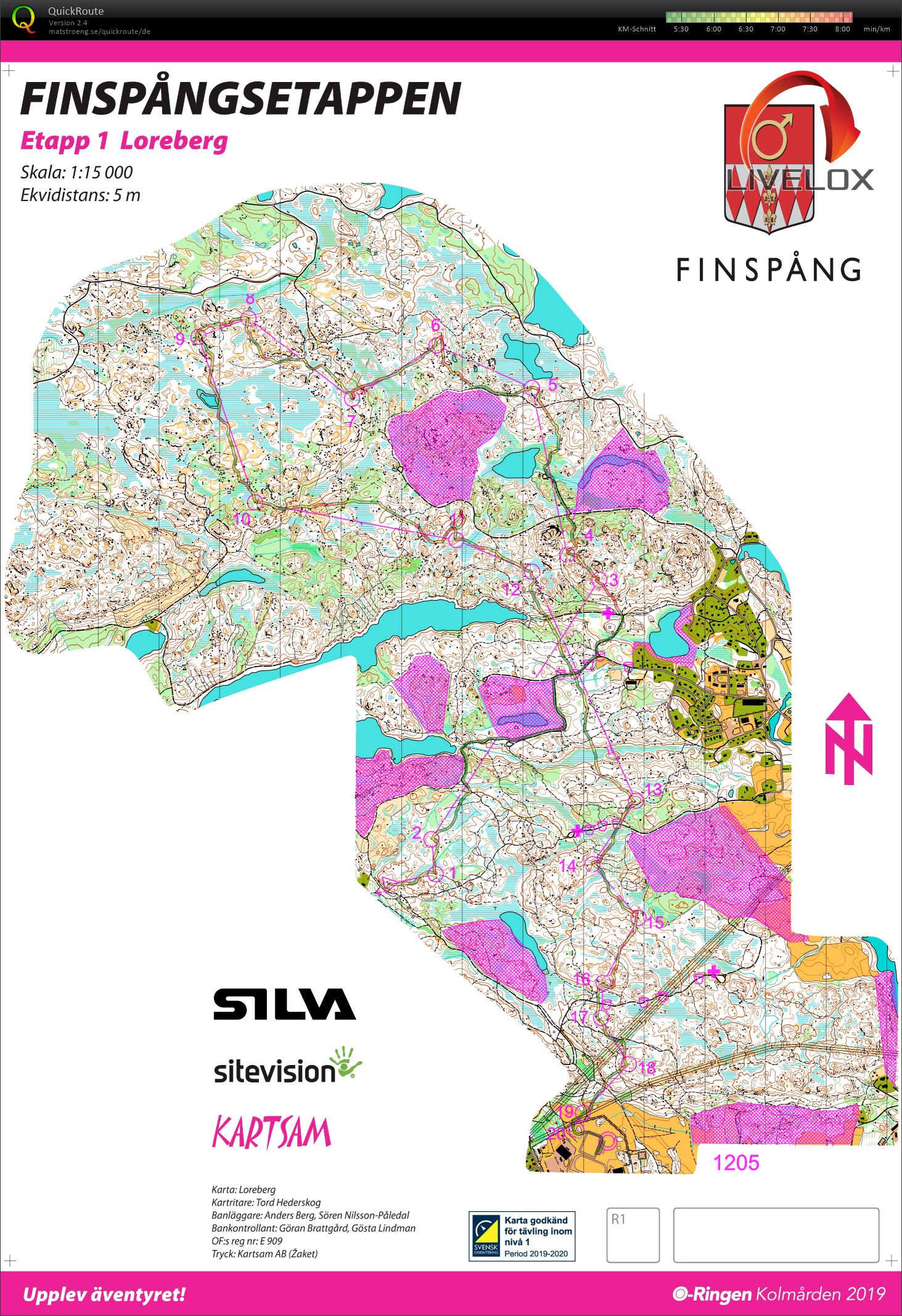 Oringen Etappe 1 (22.07.2019)