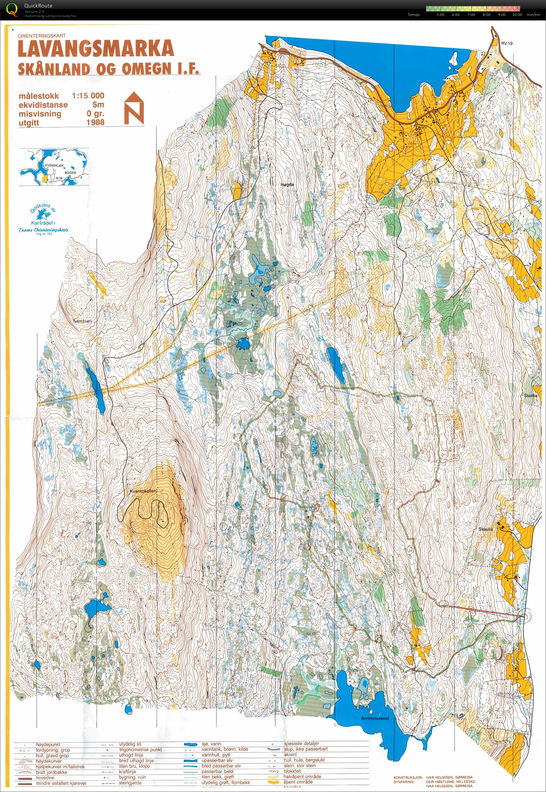 Lavangsmarka, Nordland.  (12.06.2019)