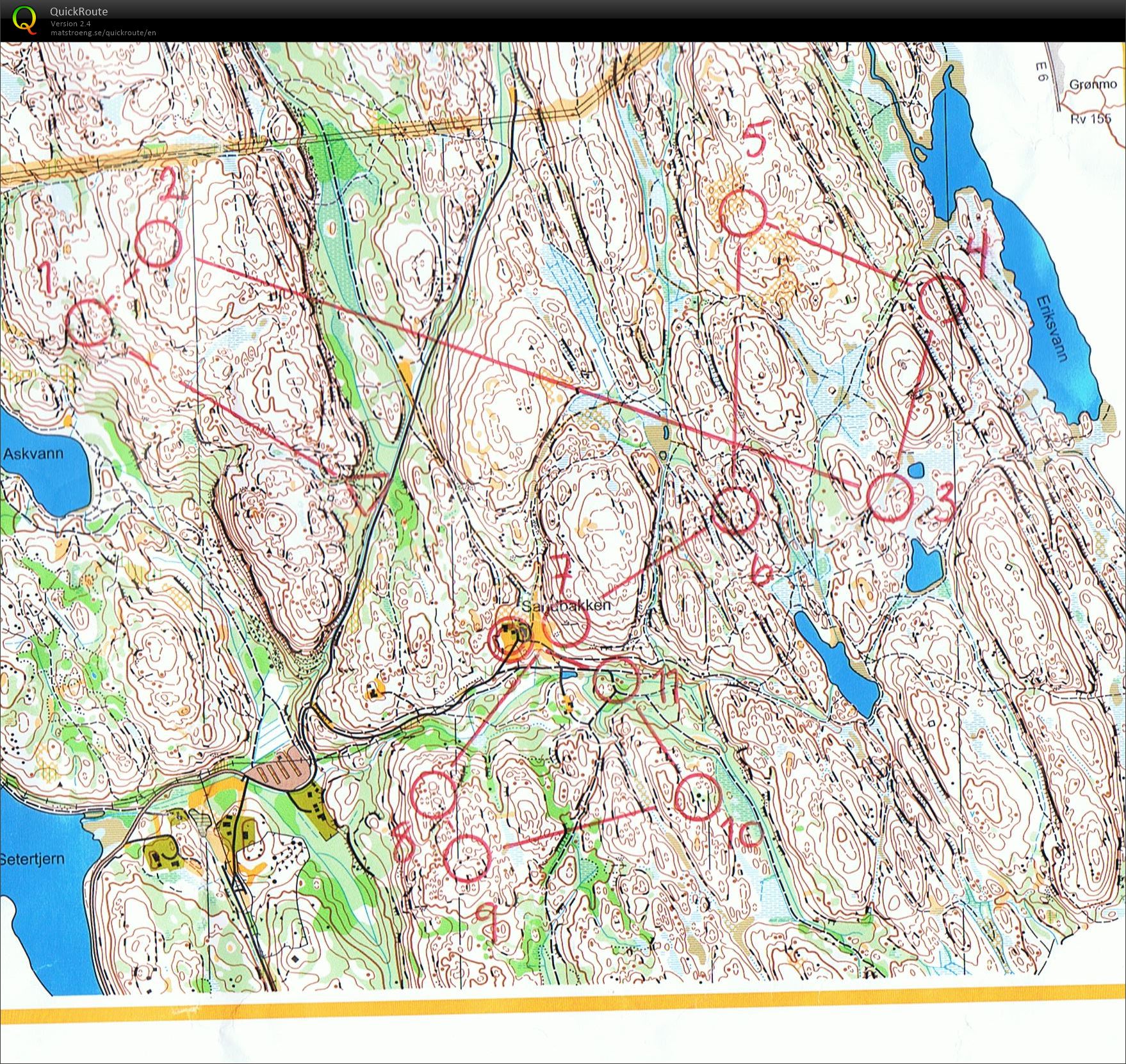Langdistanse økt Spinnern (07.08.2019)
