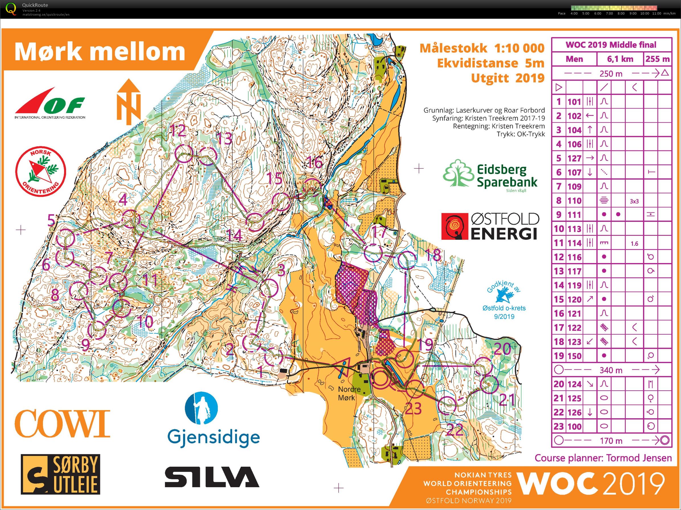  WOC Middle  (16.08.2019)
