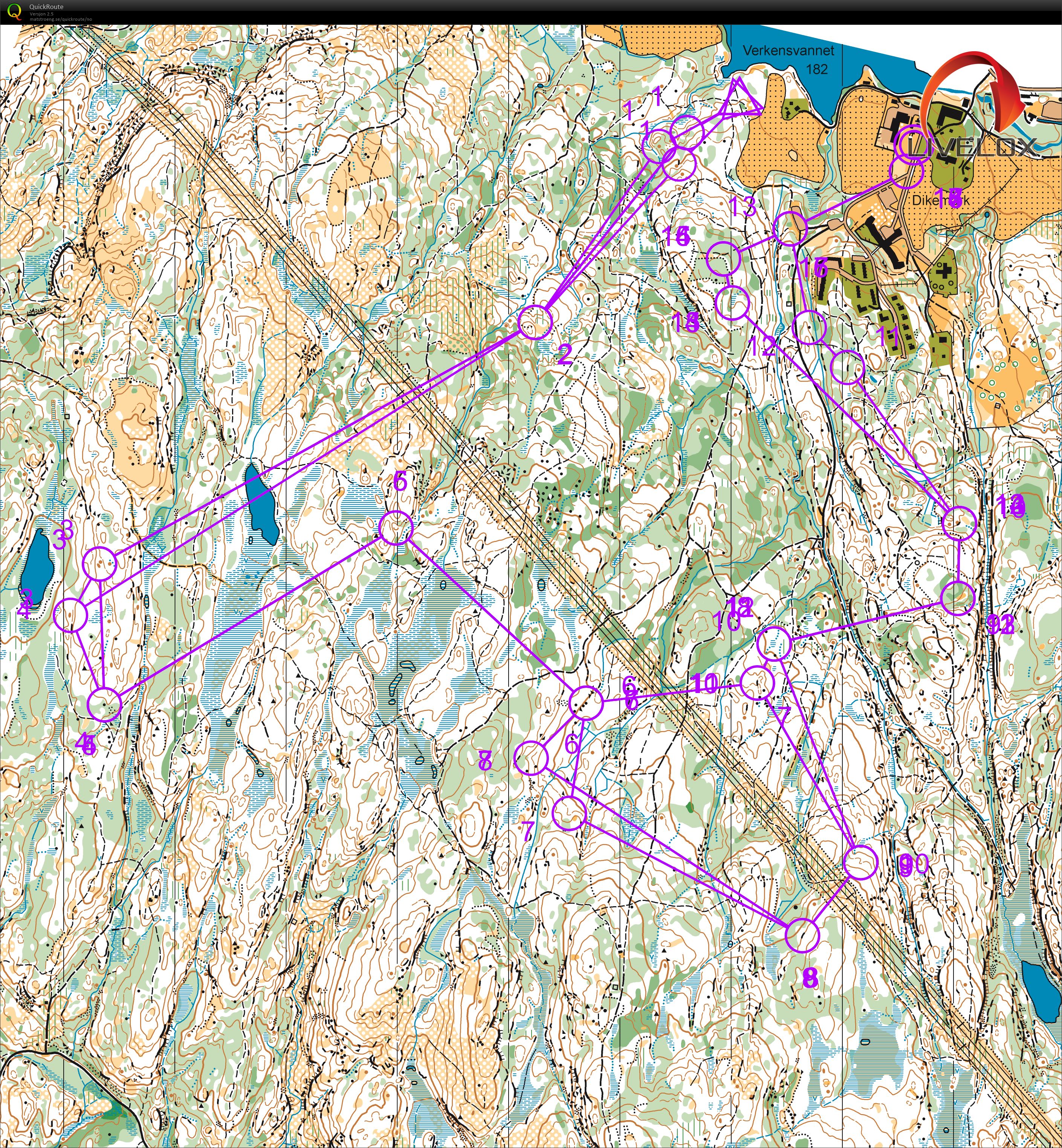 KM stafett 1.etp (25.08.2019)