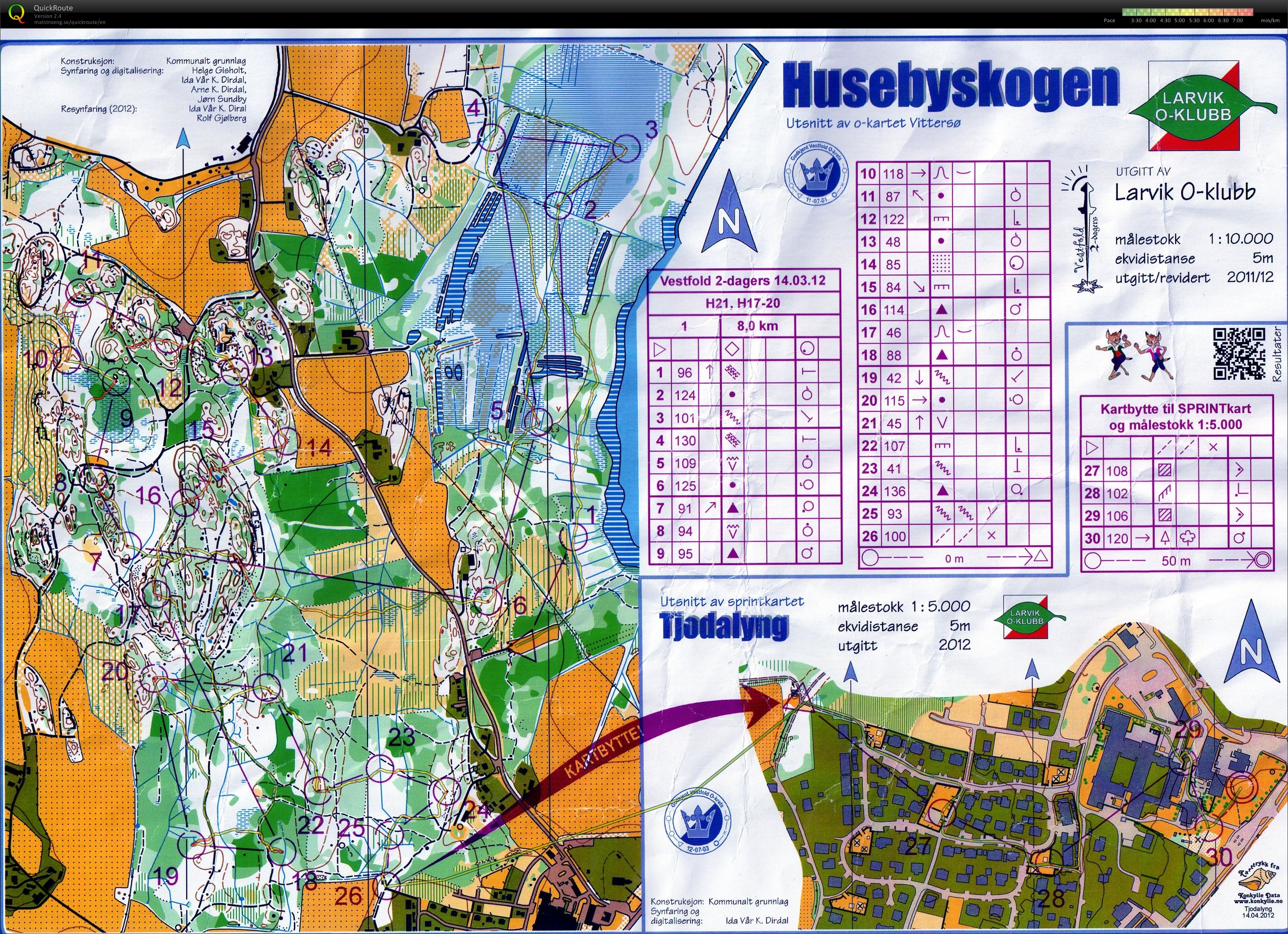 Vestfold 2-dagers (15.04.2012)