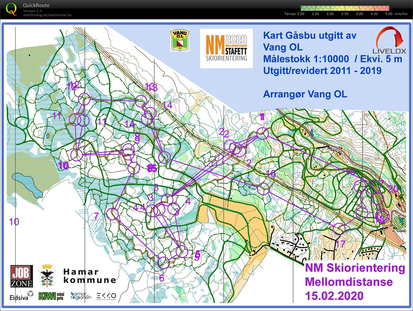 NM stafett (16-02-2020)
